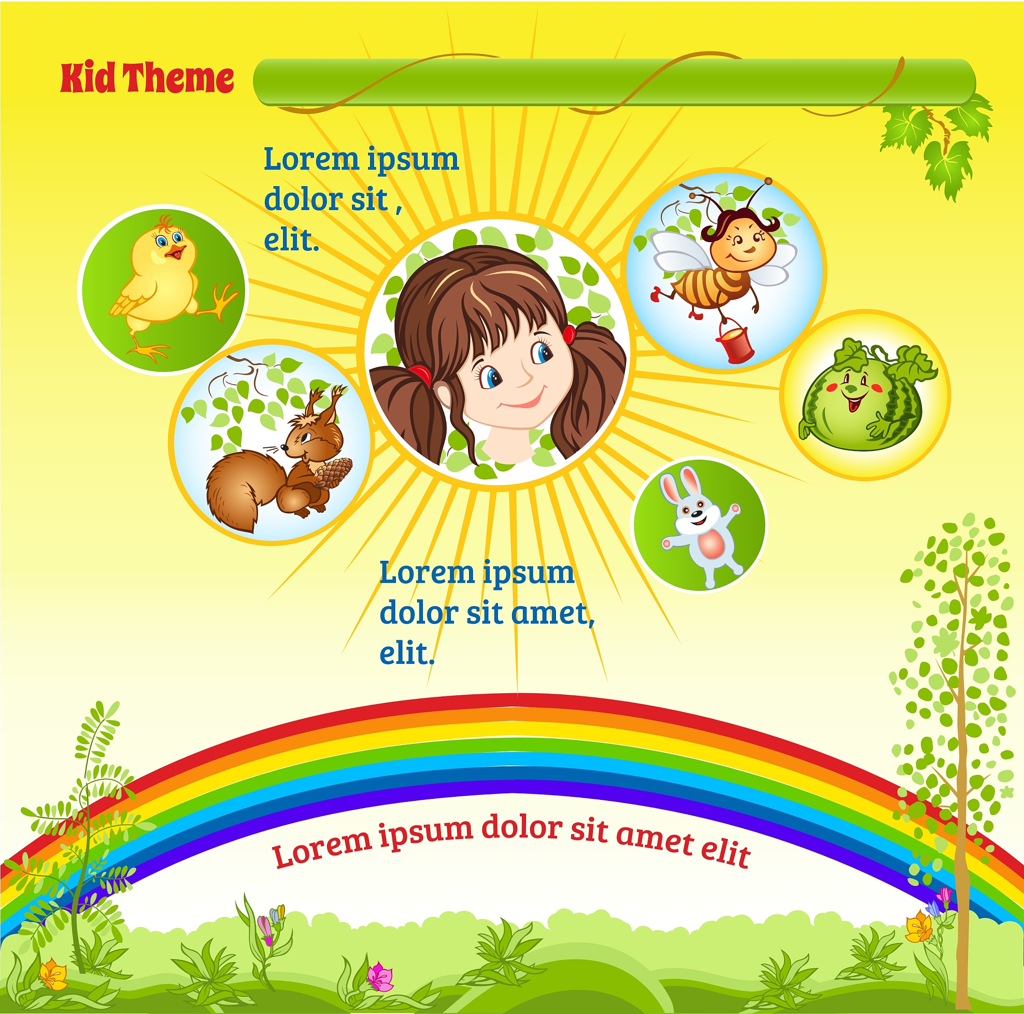 Short Words, Big Fun: A Nature Rhyme for Kids