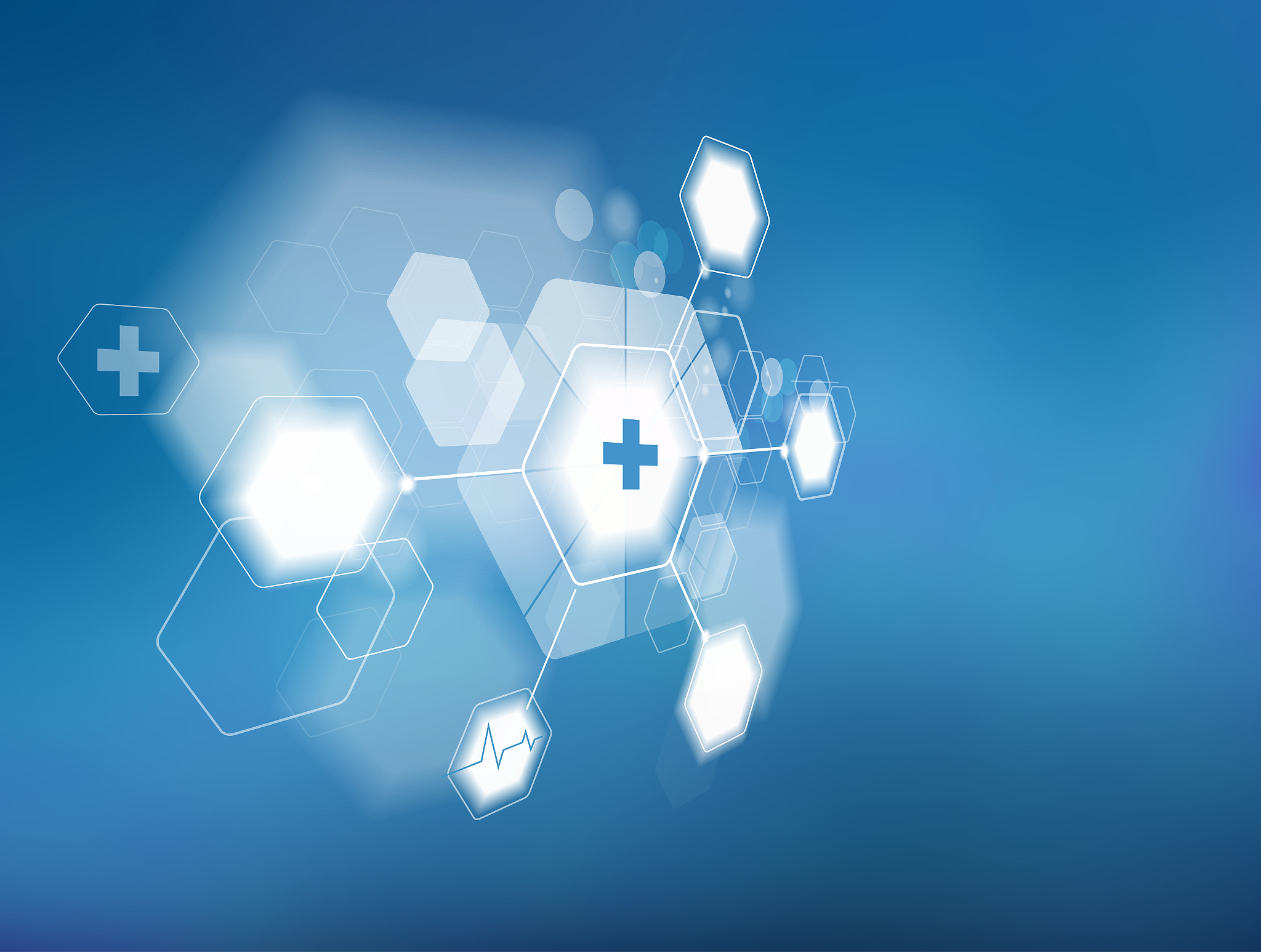 abstract blurred science background