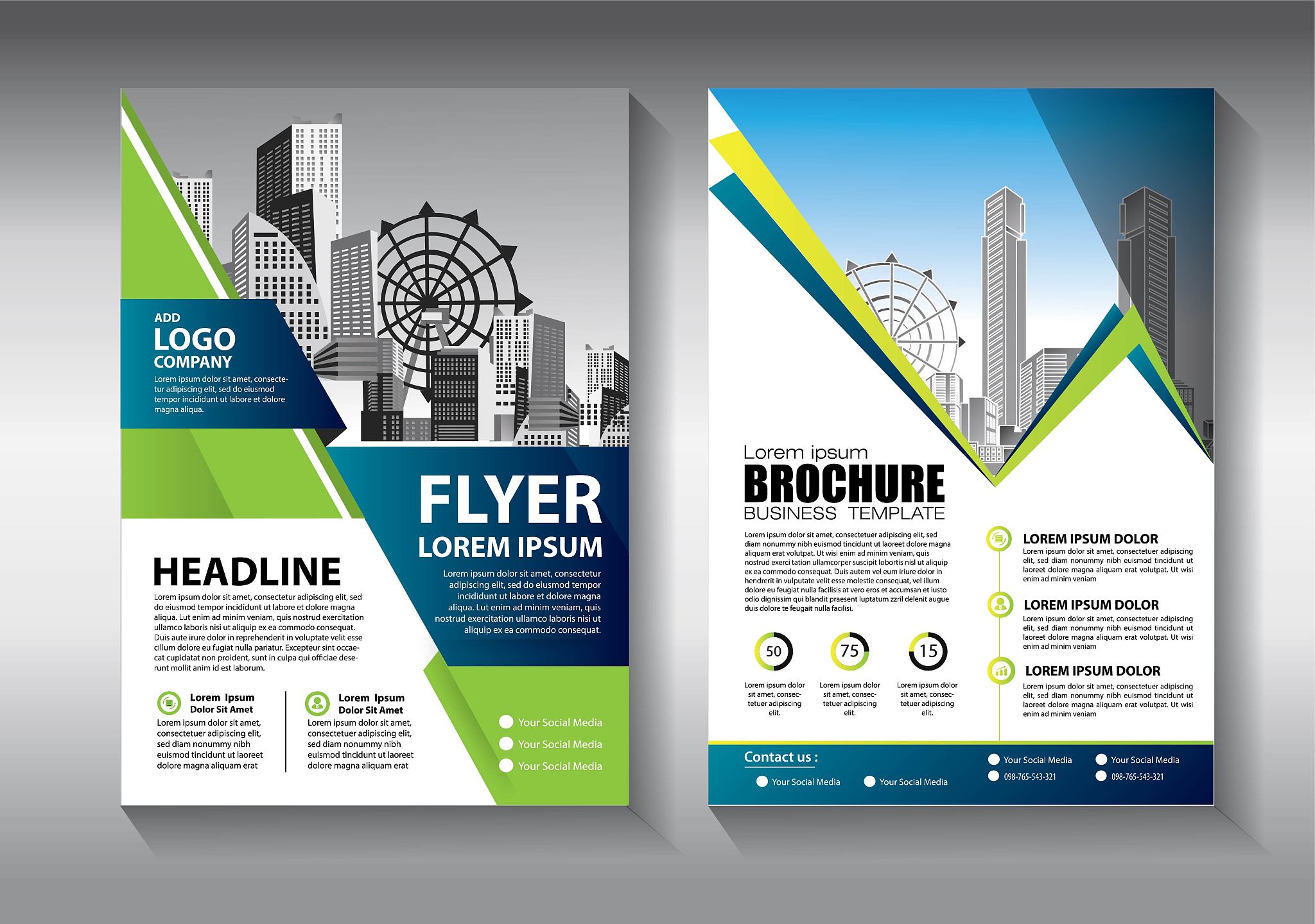 brochure design, cover modern layout, annual report, poster, fly