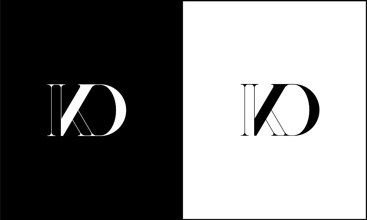 kd,dk抽象字母标志