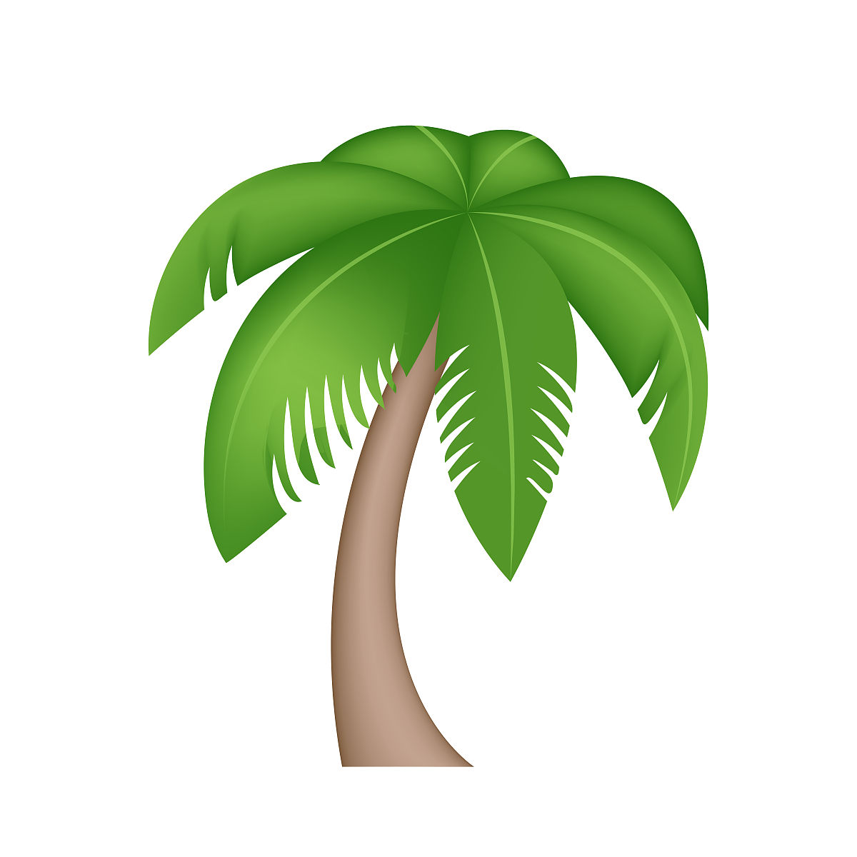 🥣🌳🌴 表情符号组合：热带度假美食与大自然