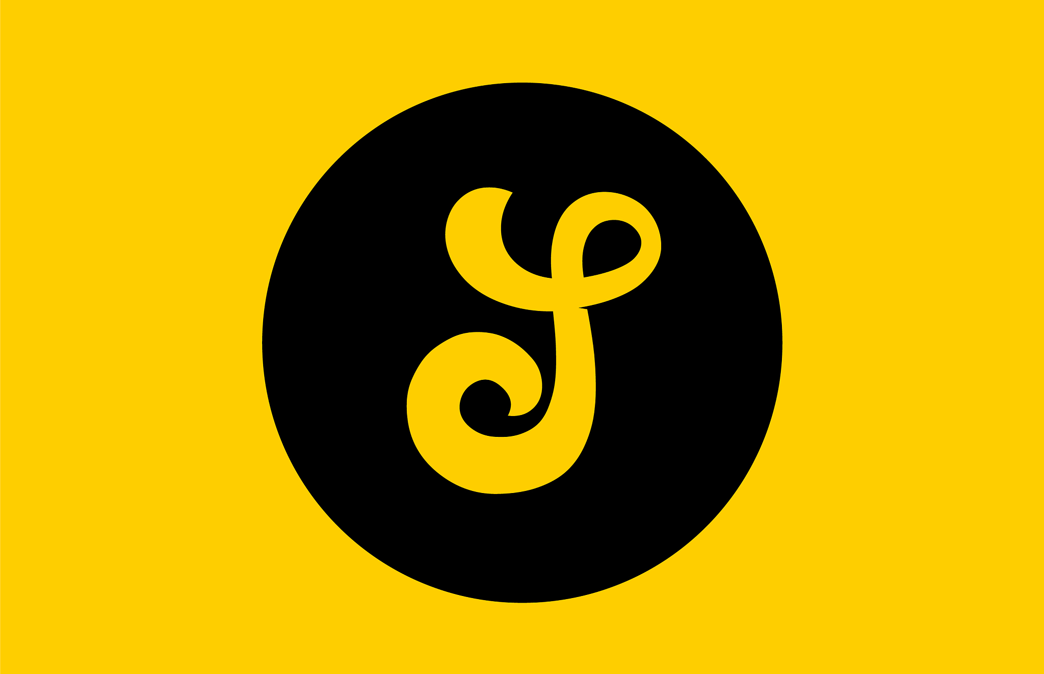 yellow s letter alphabet logo icon design with