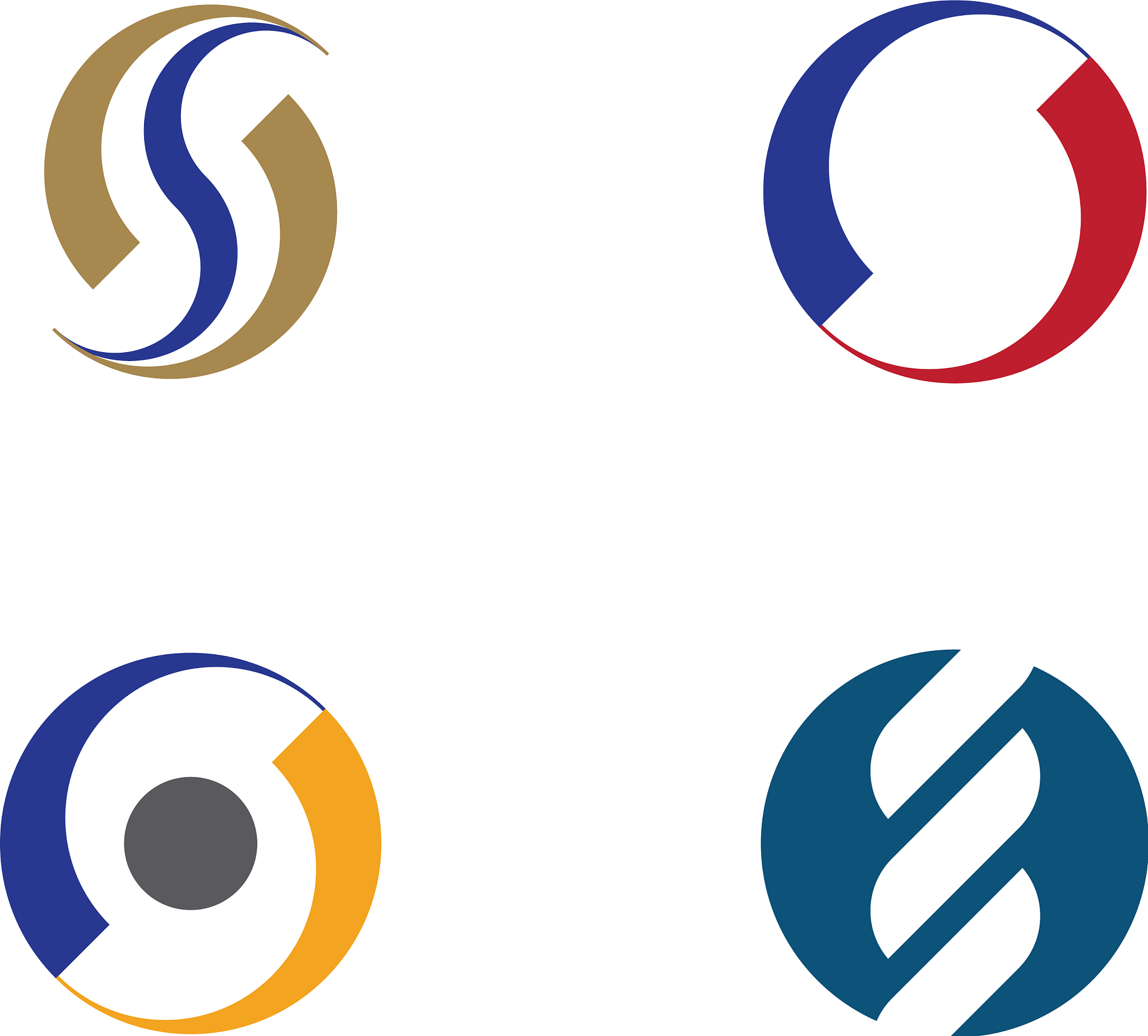 s letter logo design
