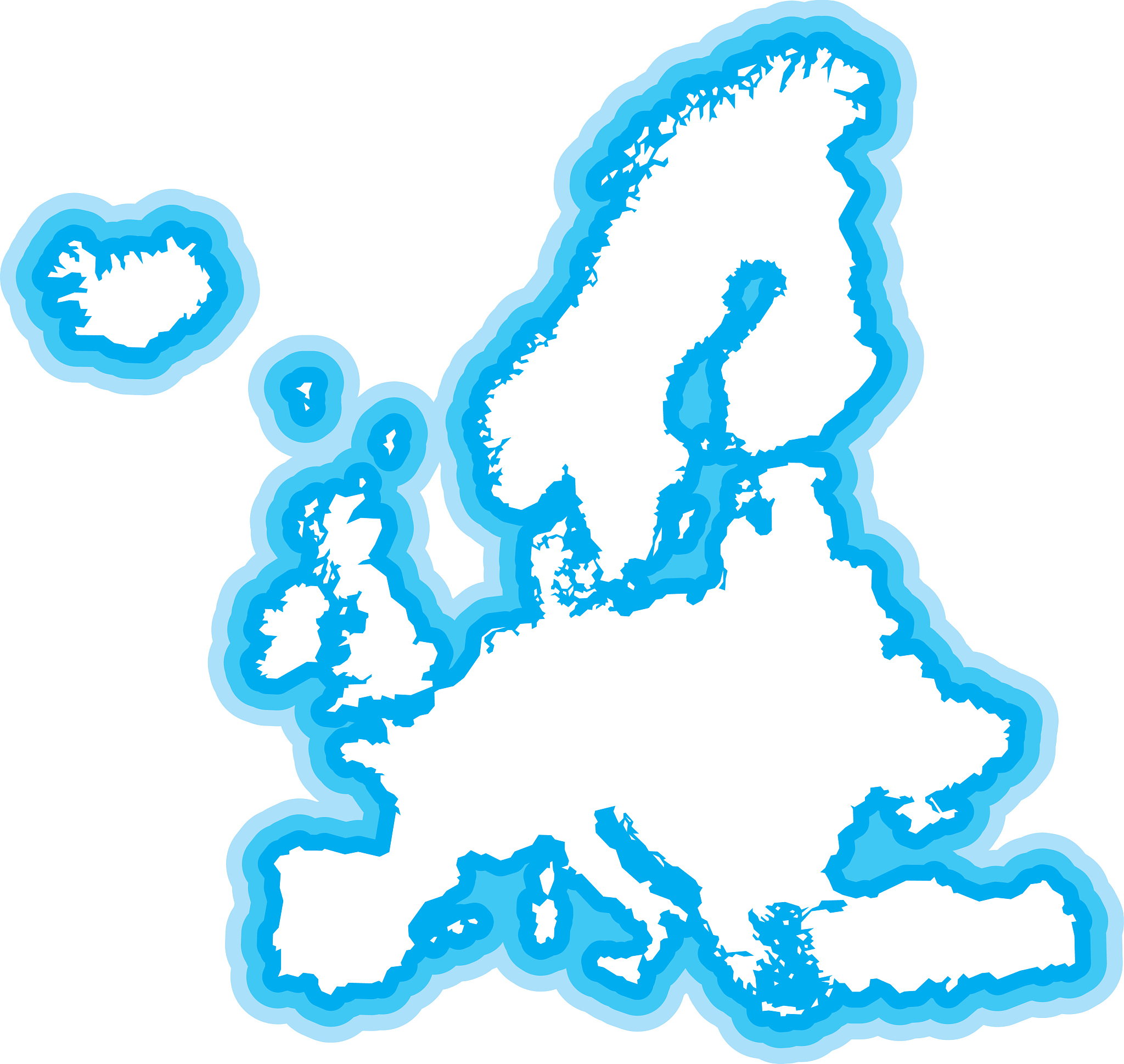 europe outline