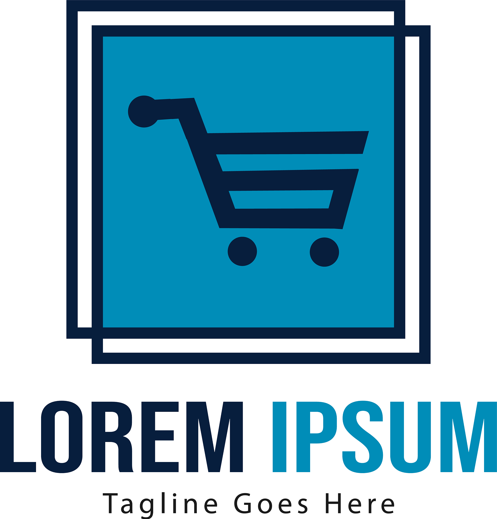 shopping logo template design shopping logo with