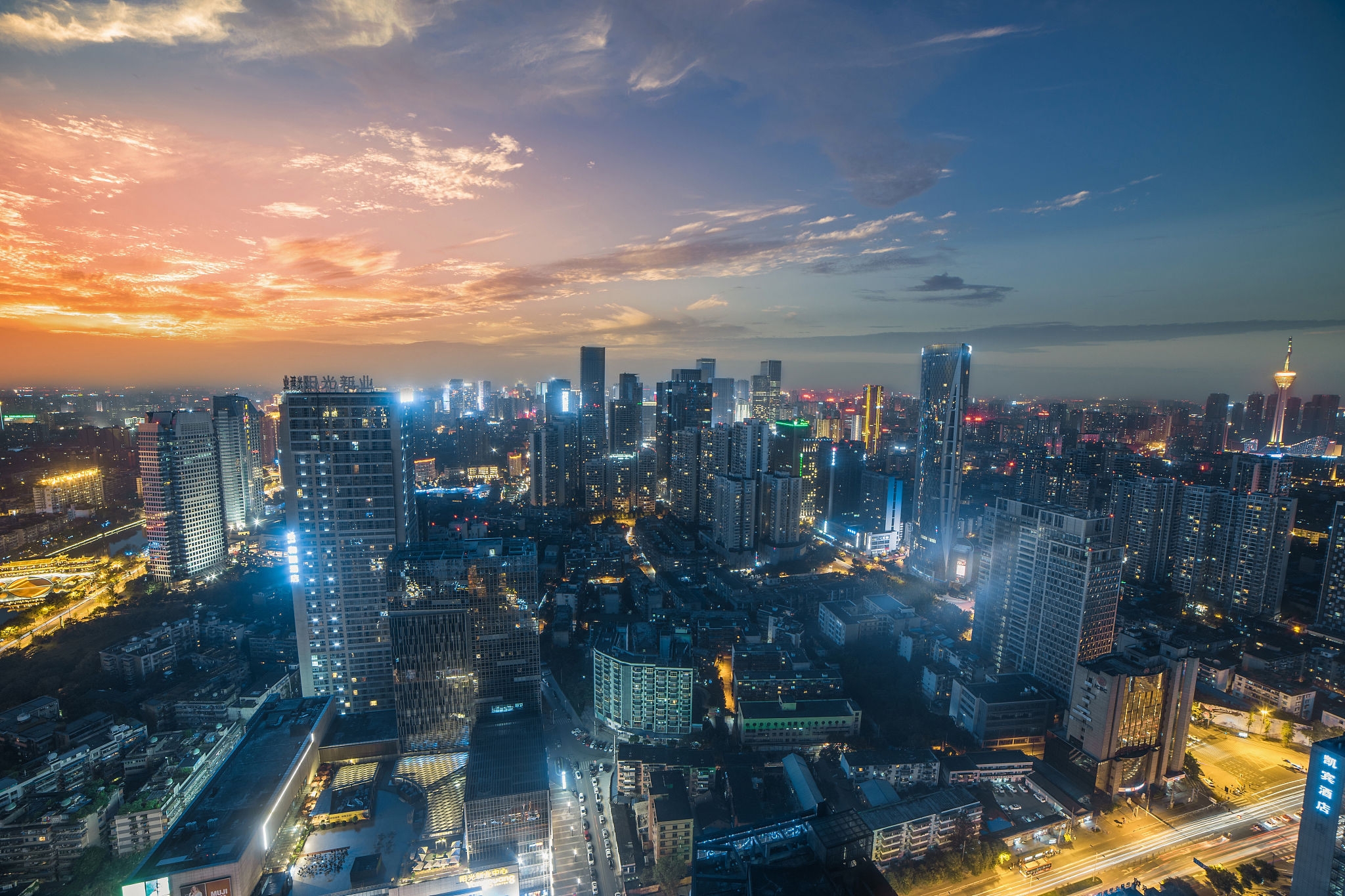 城市夜景