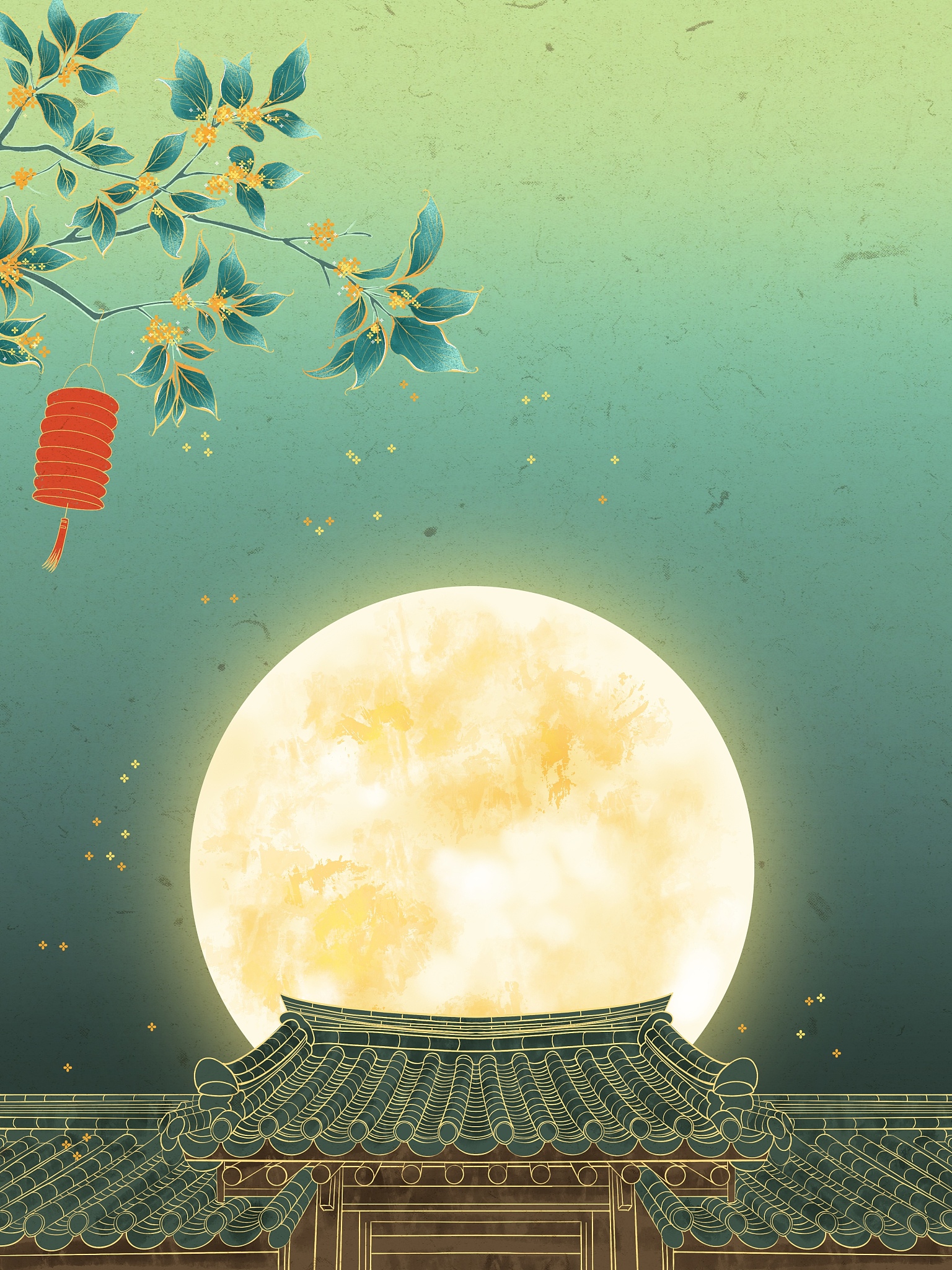 桂满月圆寄相思，家国情怀字间流