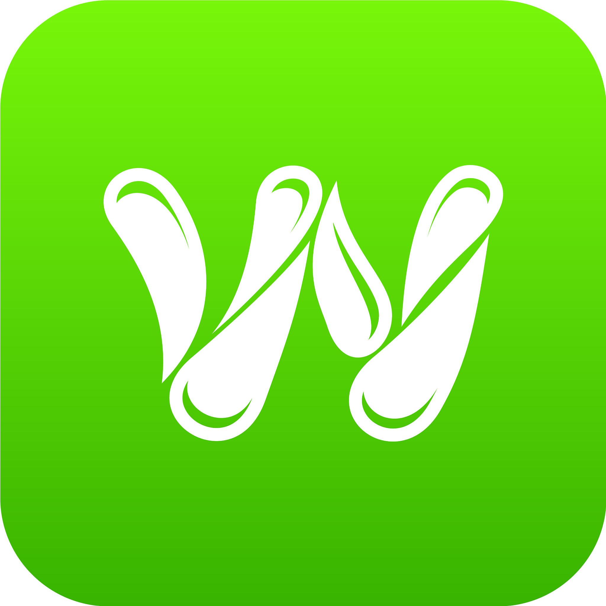 aqua icon green
