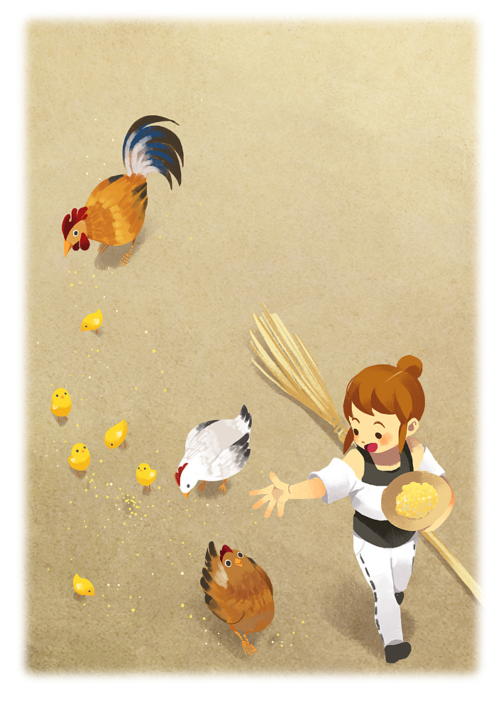 我家那些可爱的鸡