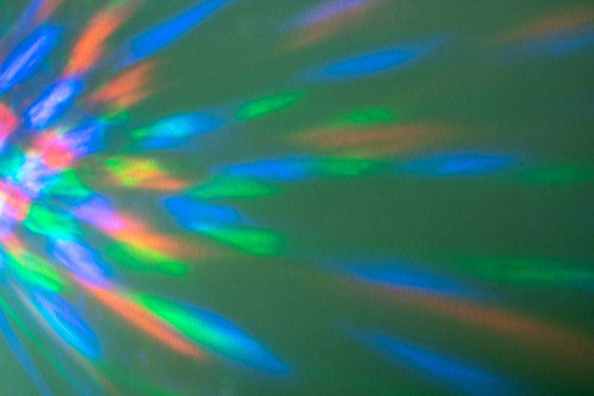 旋转毛玻璃与静止毛玻璃产生的非相干光区别