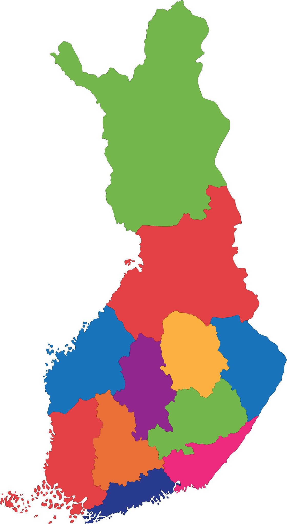 finland map