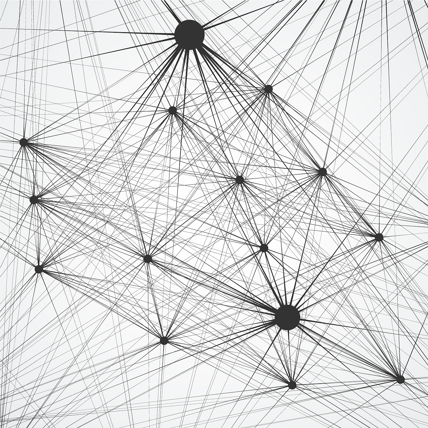 connect network background with dots and lines