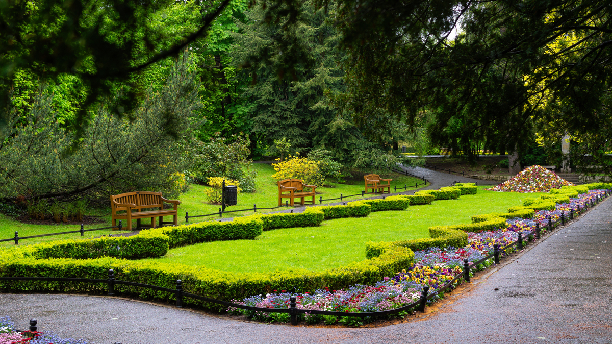 西方园林的特点