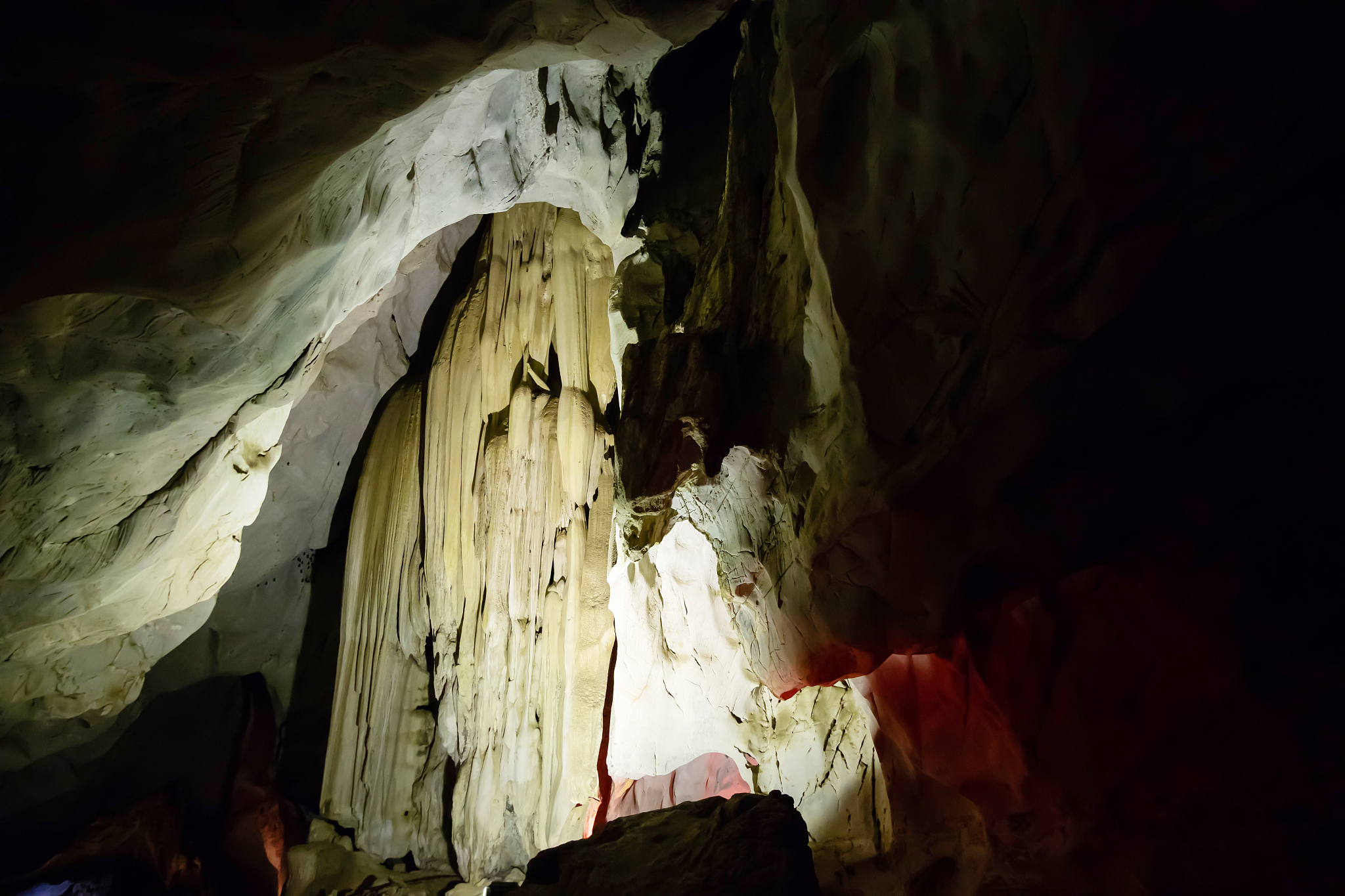 beautiful limestone caves