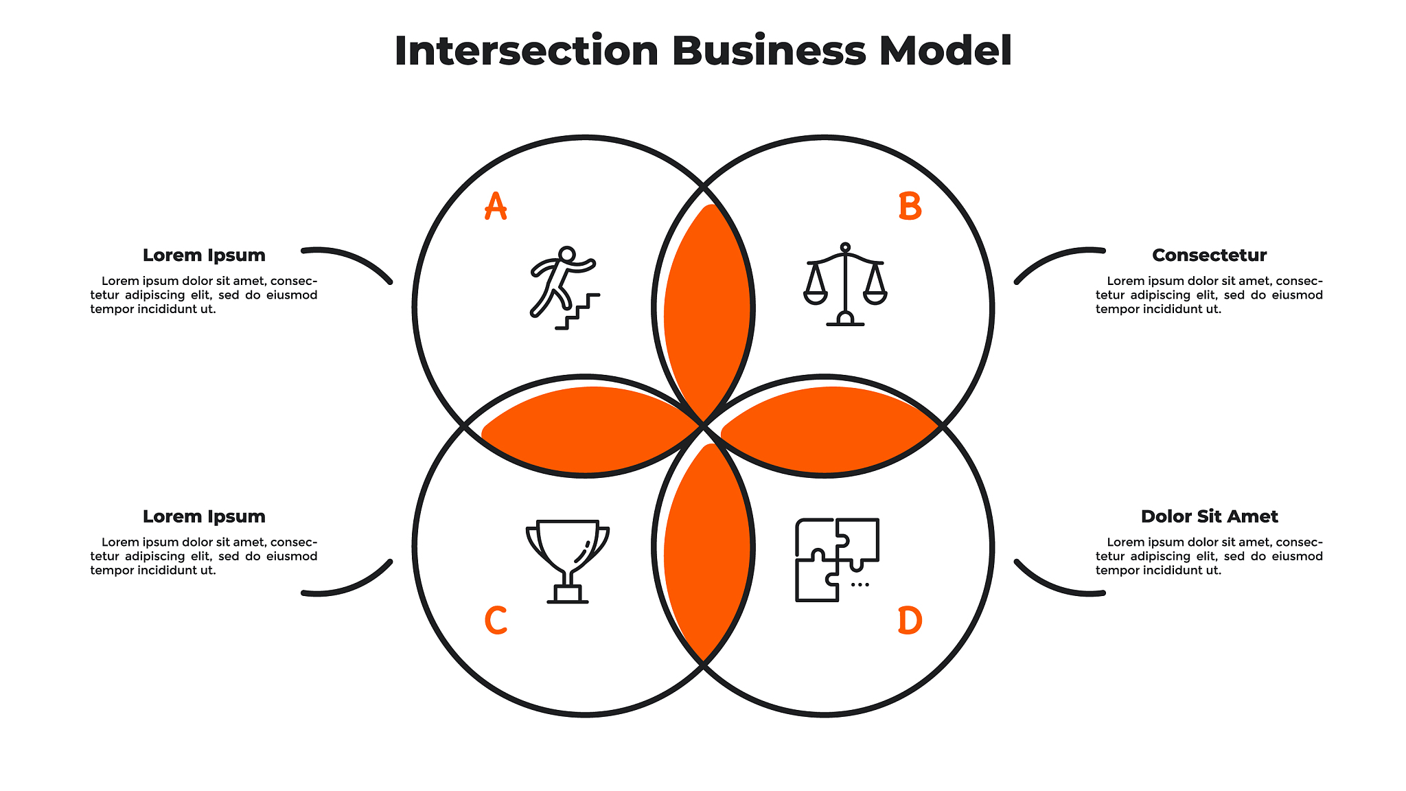 modern infographic options banner