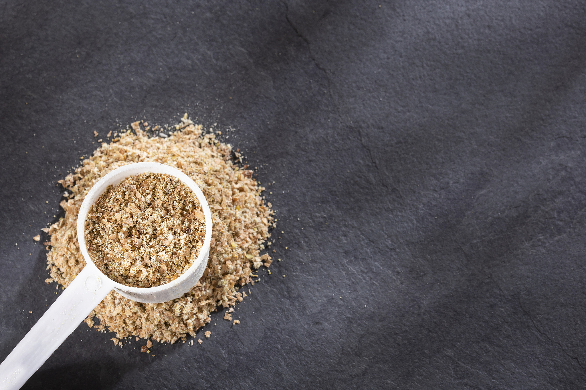 food powder based on soy fiber with psyllium