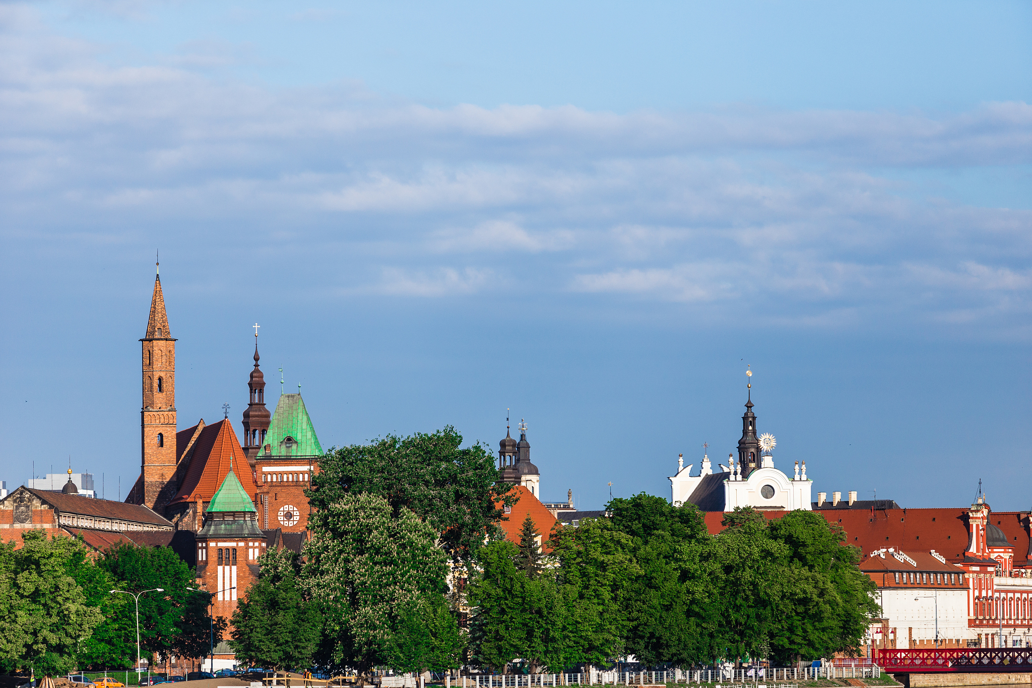 european town panoramic view