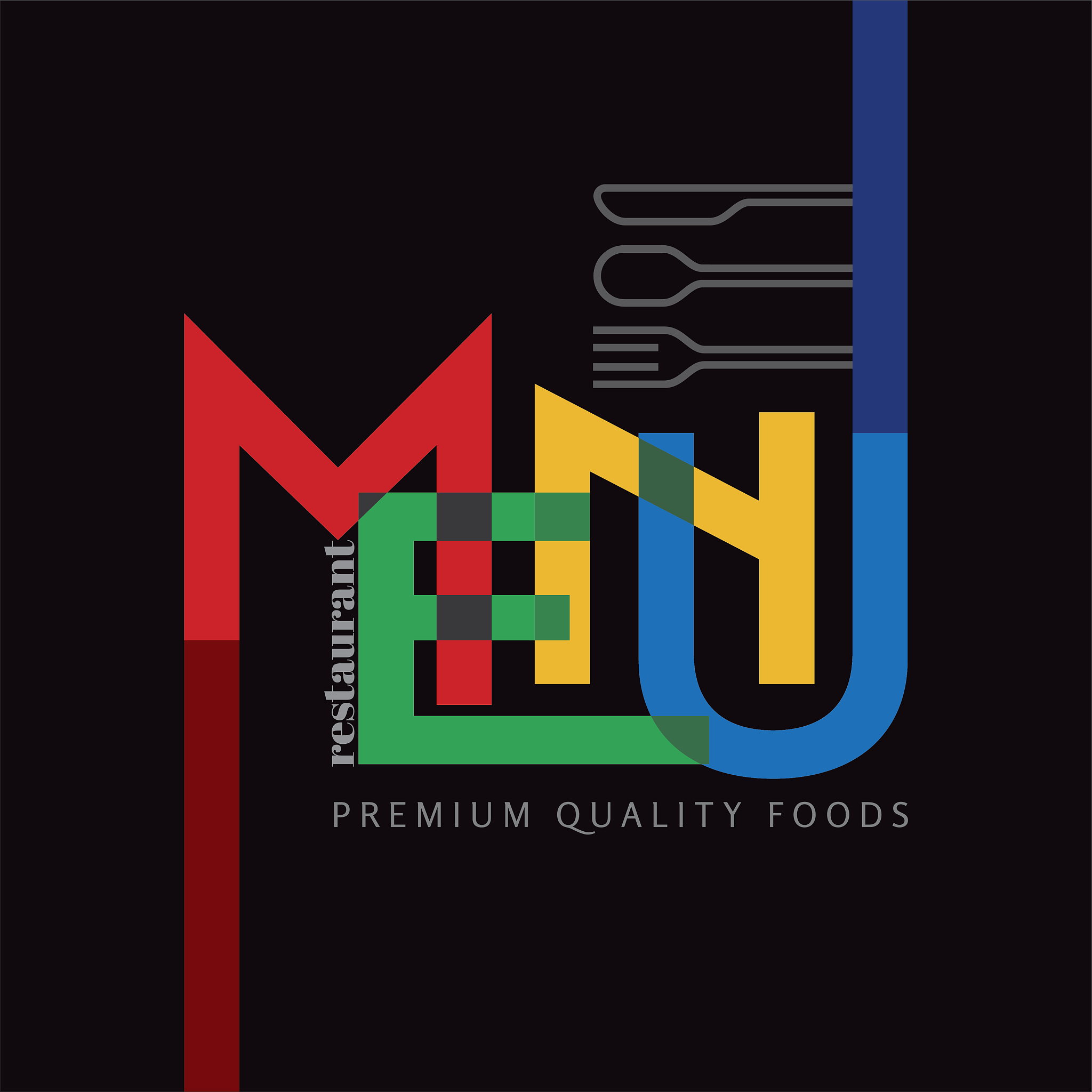 restaurant menu card design.