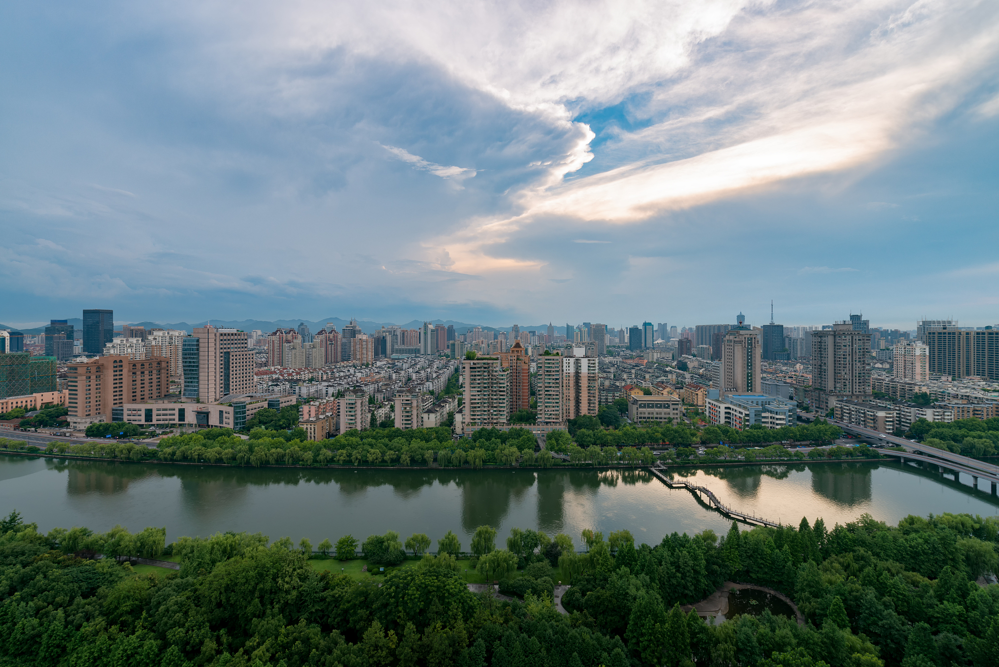 浙江杭州城市风光