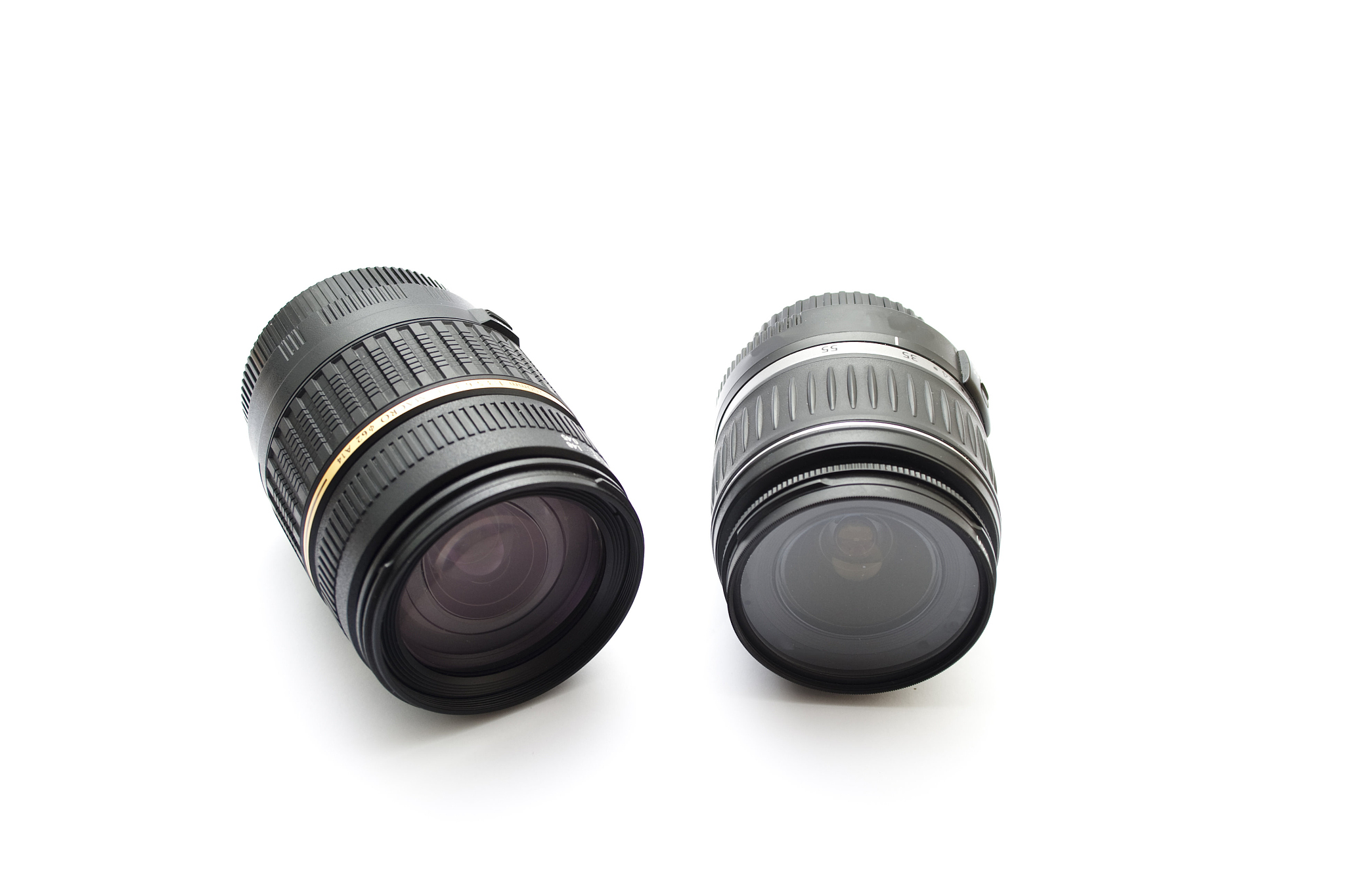 different camera lens
