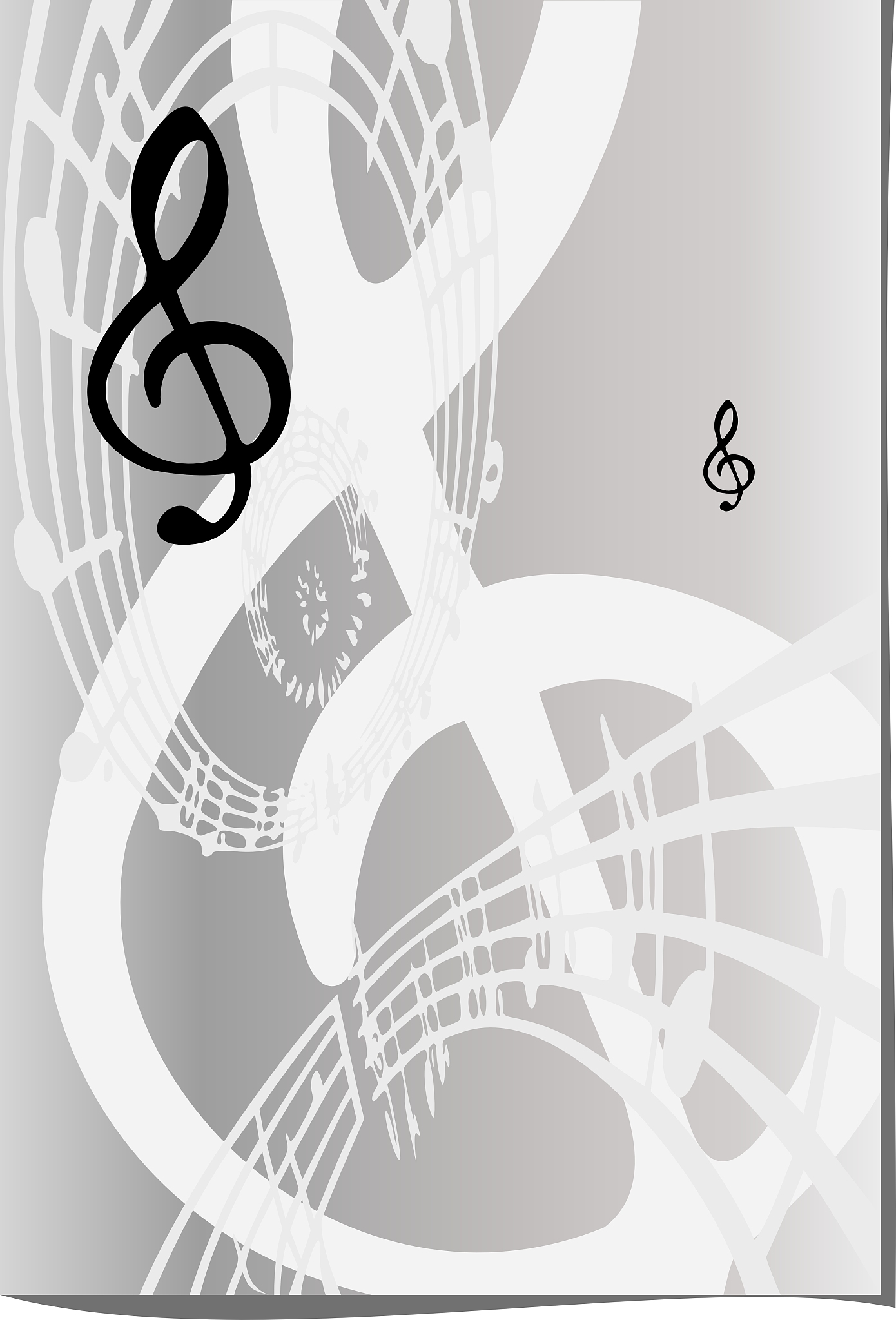 music abstract background