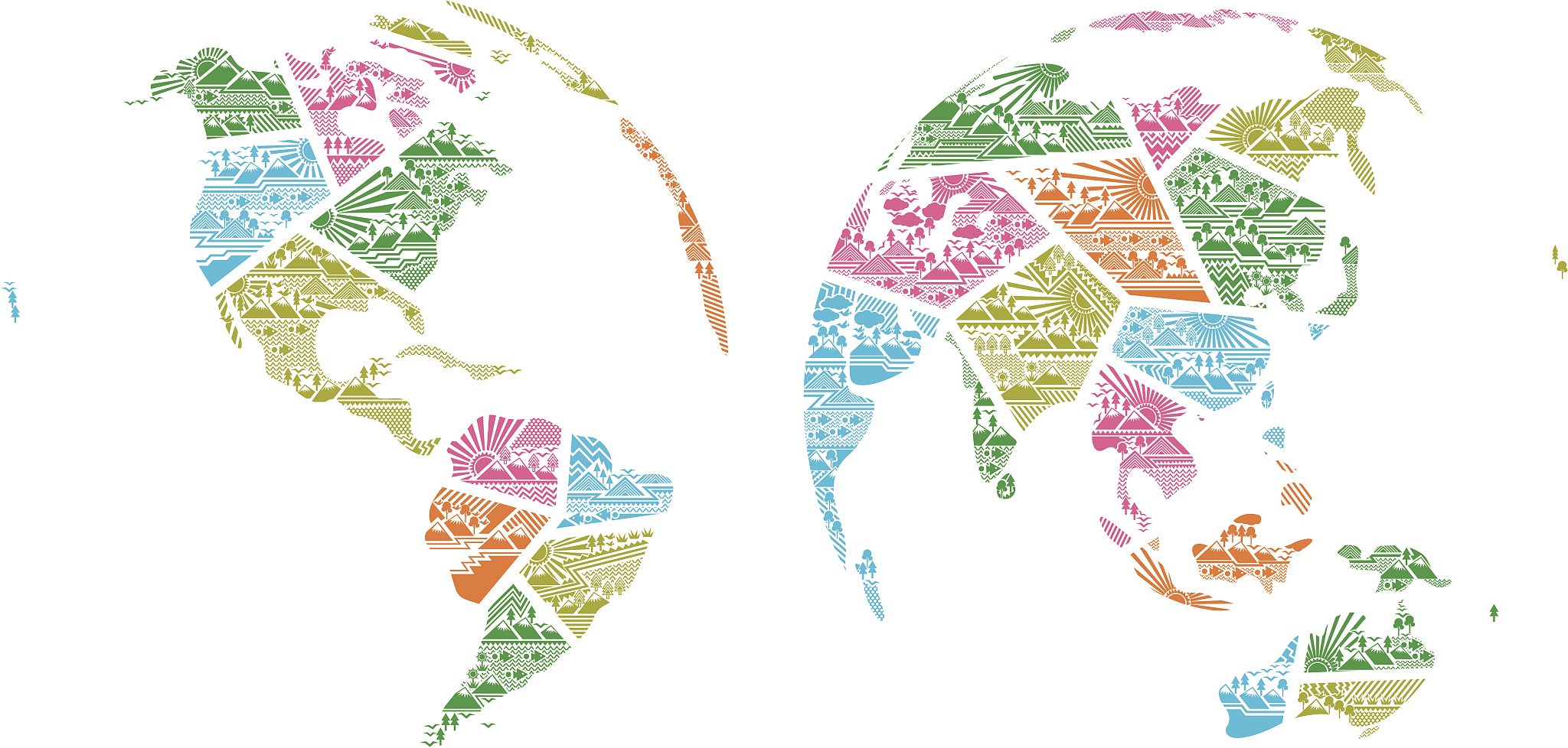 world map