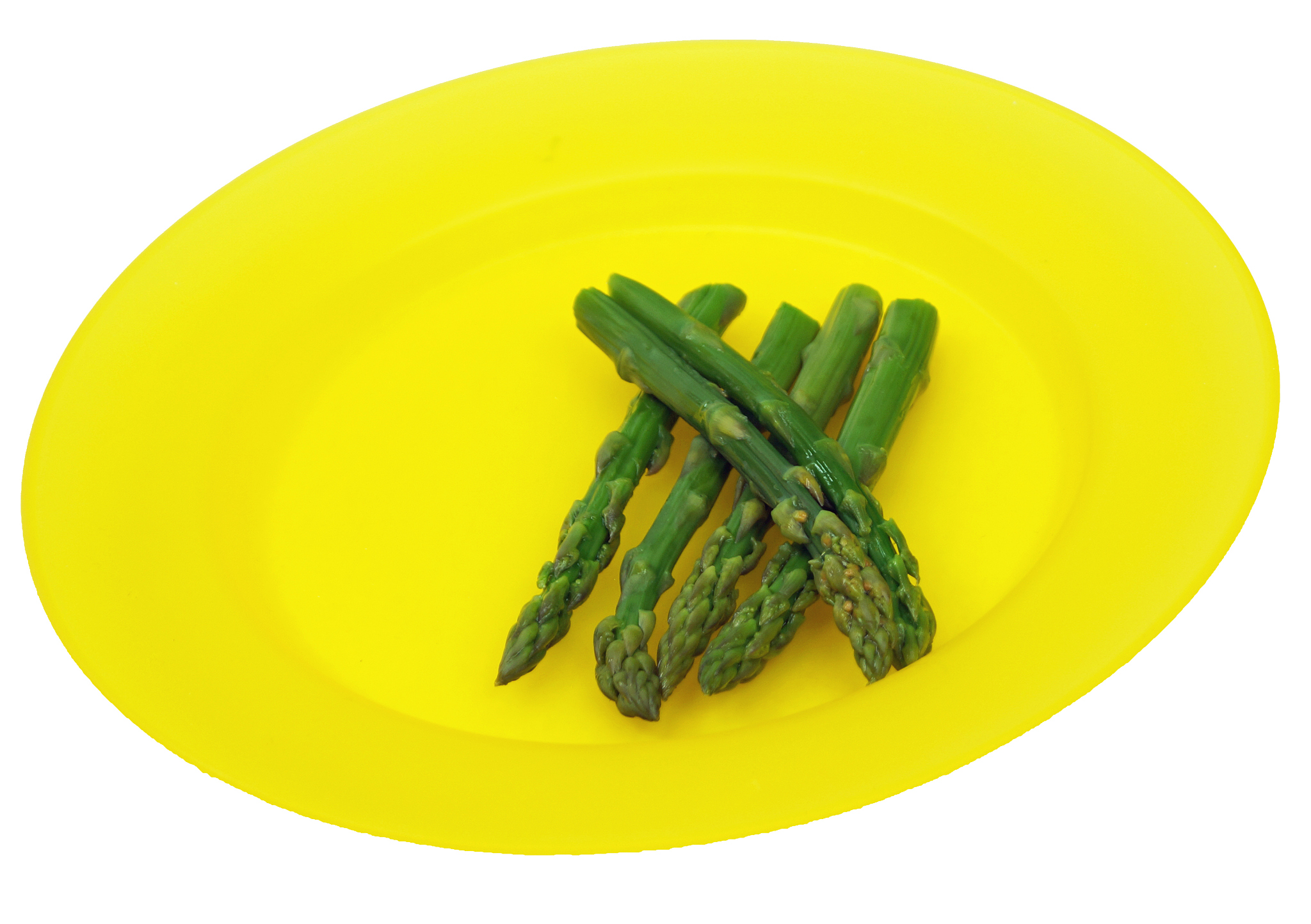 asparagus on a plate
