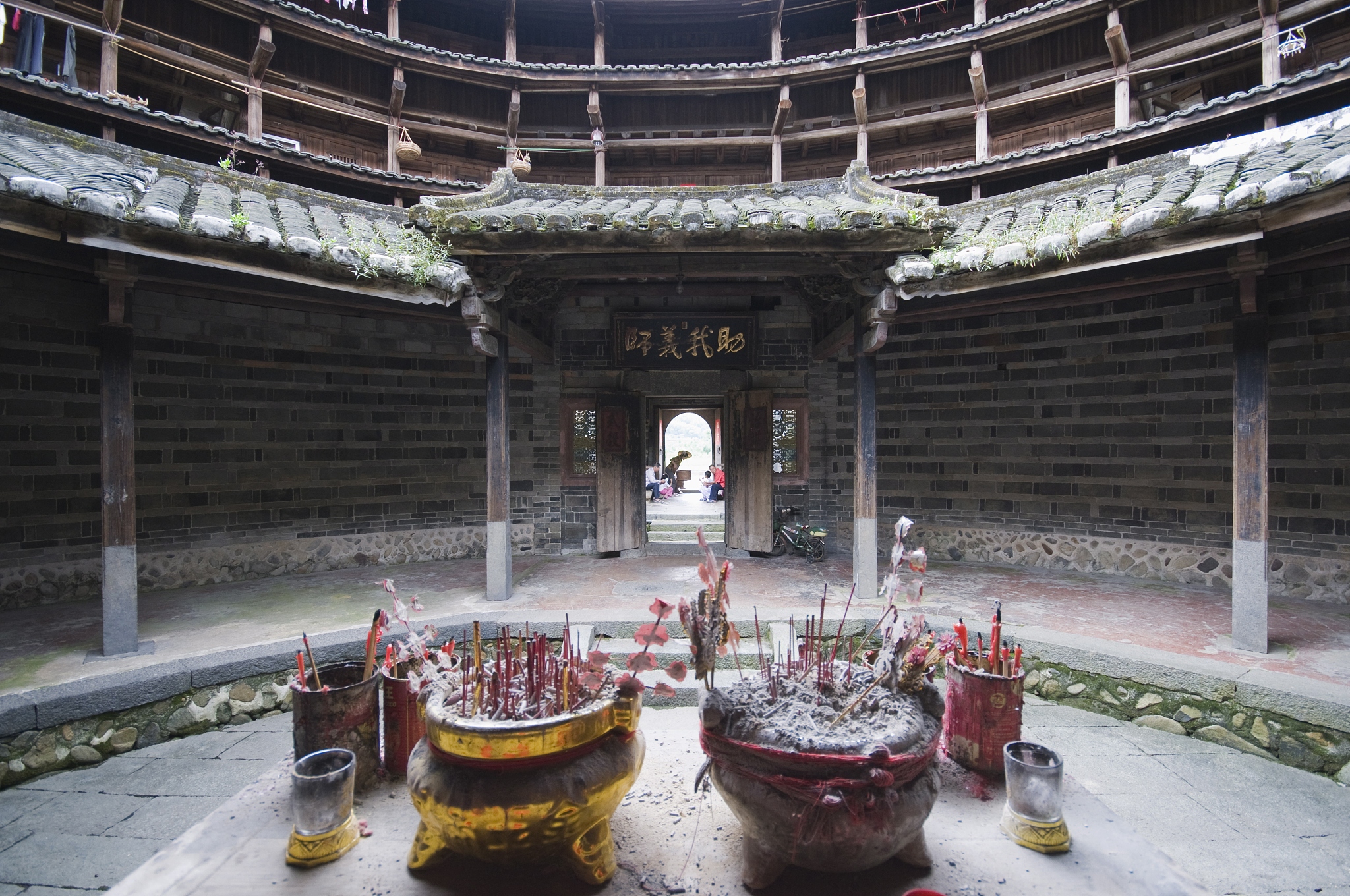 亚洲,神殿,圆形,福建省,<strong>世界</strong>遗产,建筑体,泥土,客家族,蒂卢