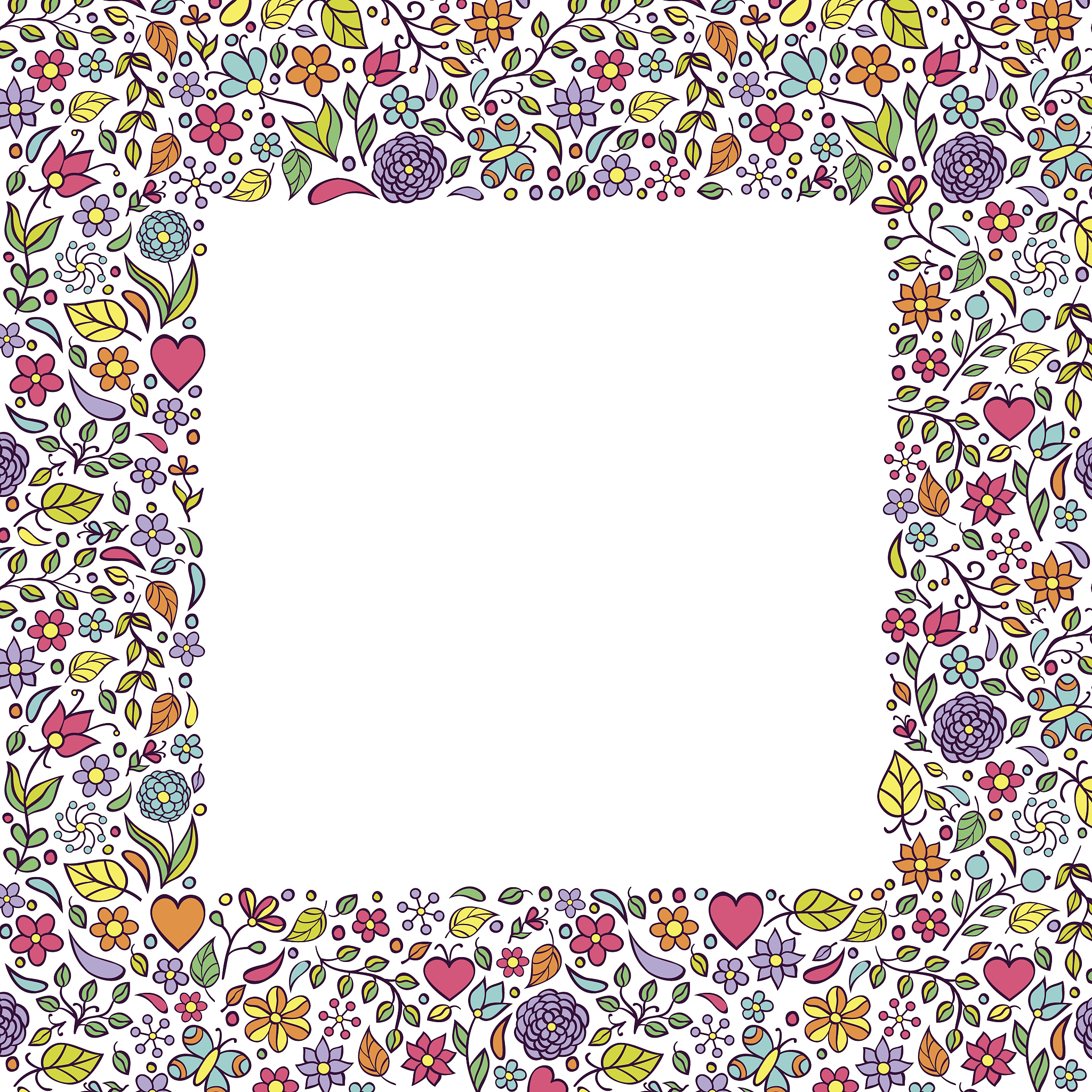 floral frame