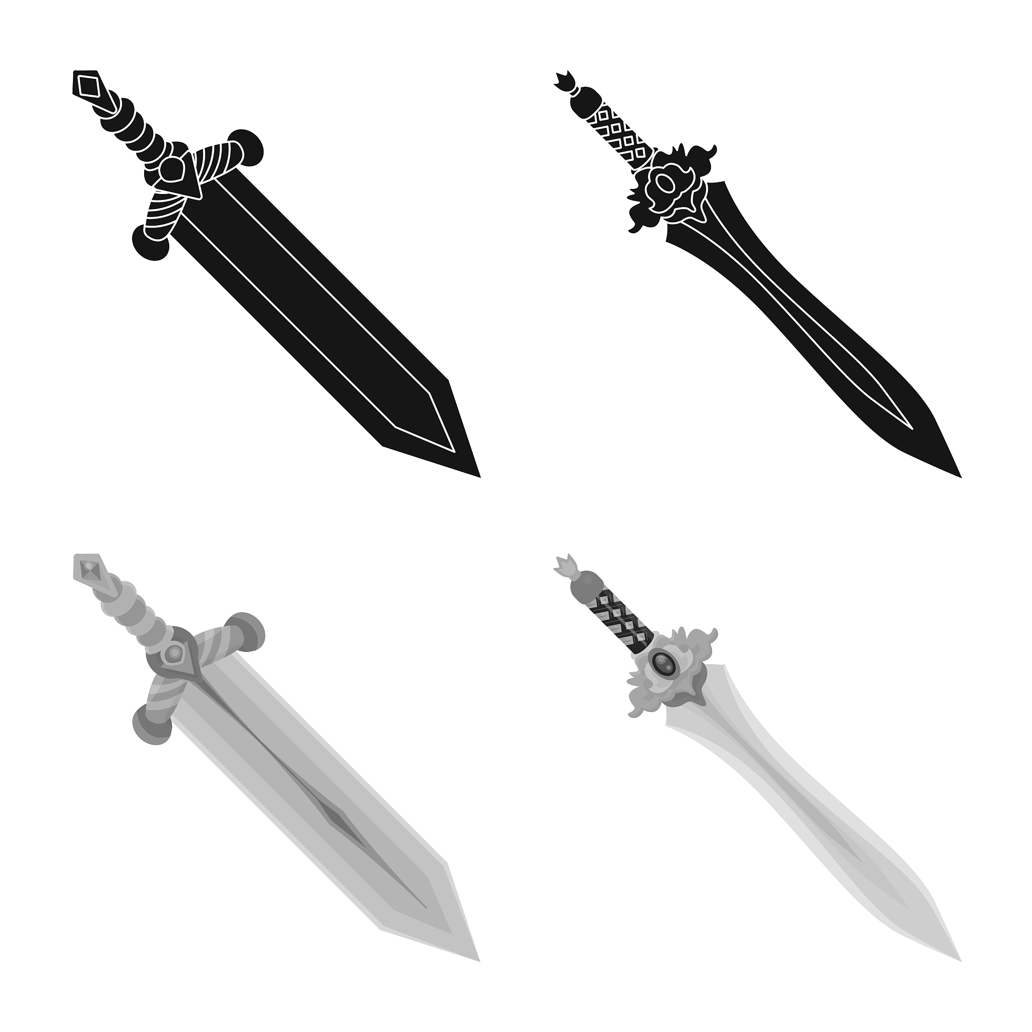 design game and armor icon set game