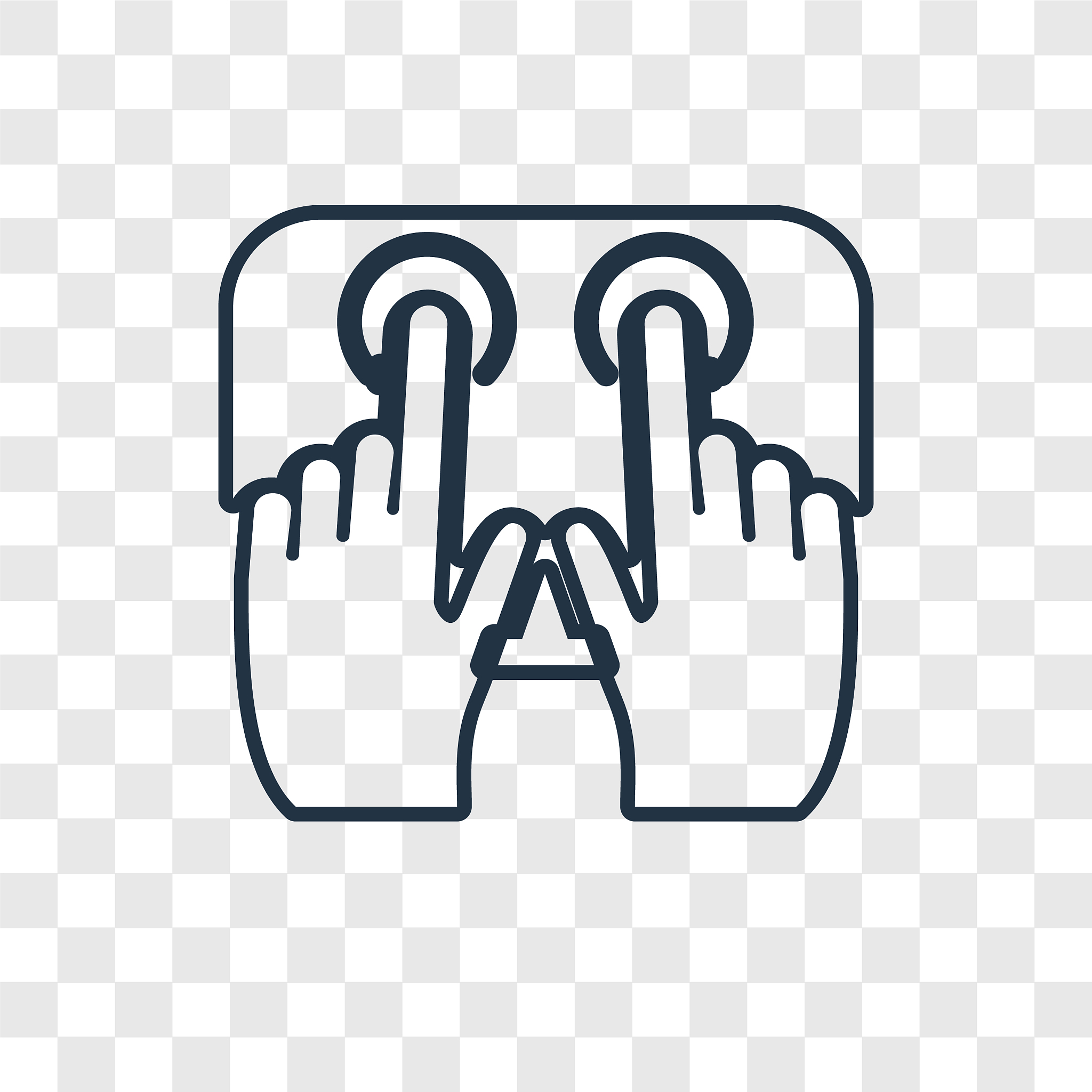 tablet concept linear icon isolated on