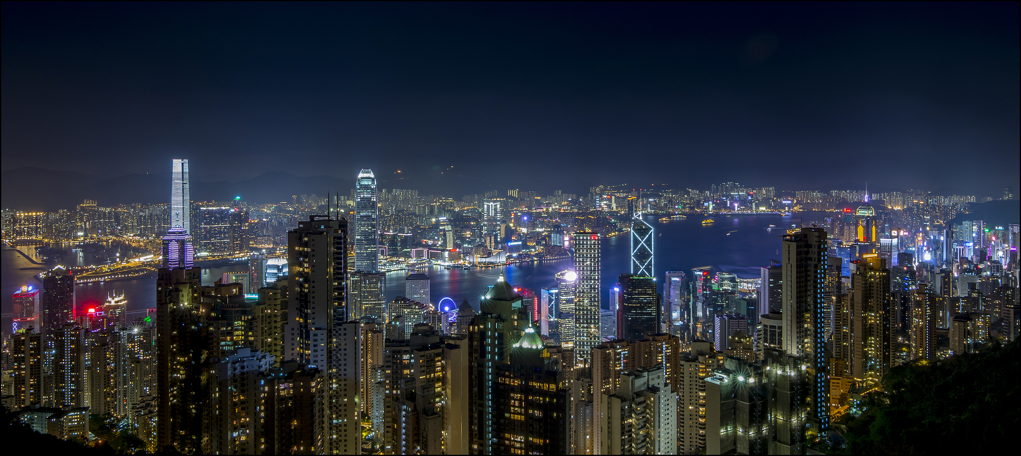 hong kong skyline