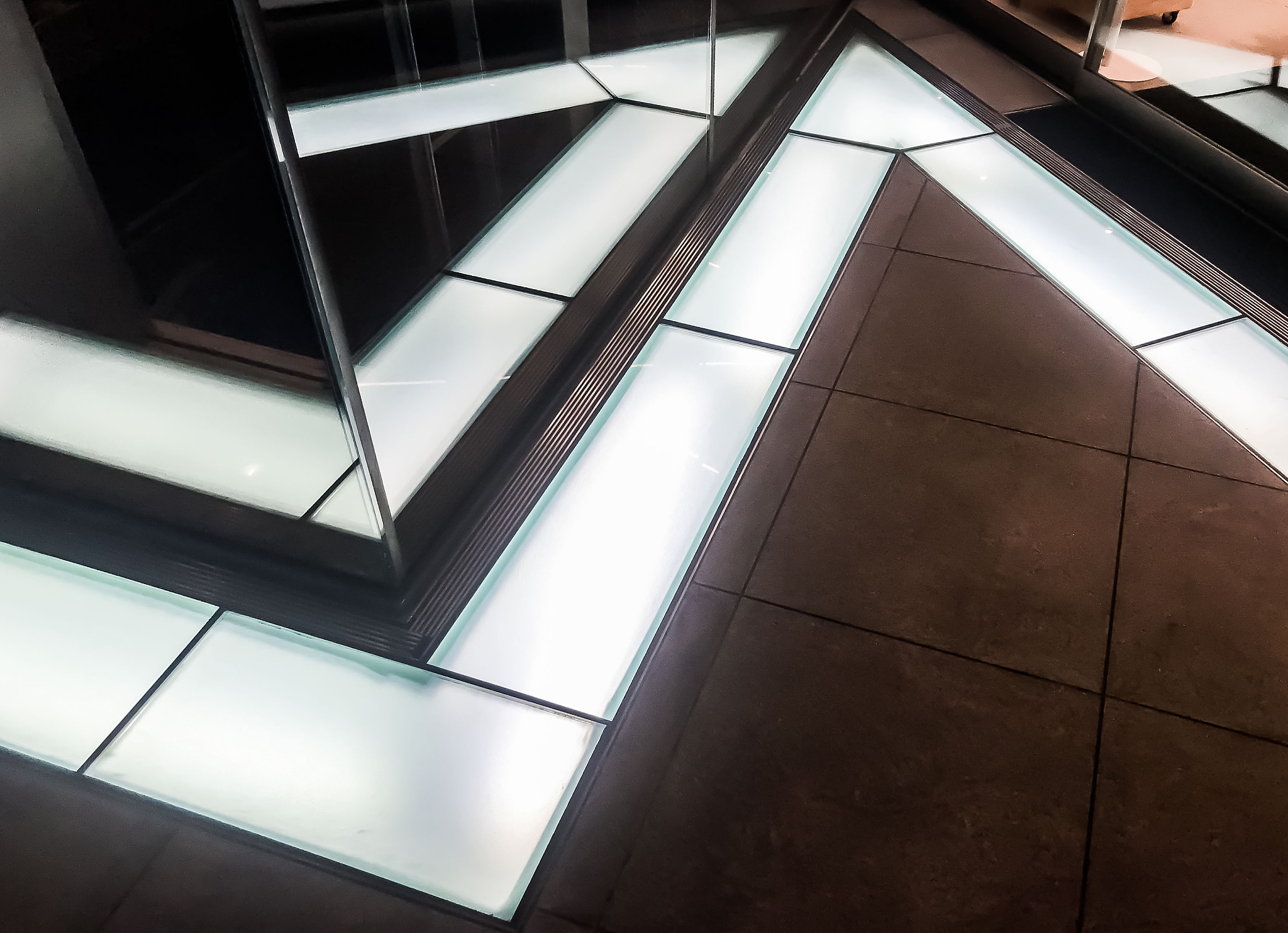 internally illuminated floor