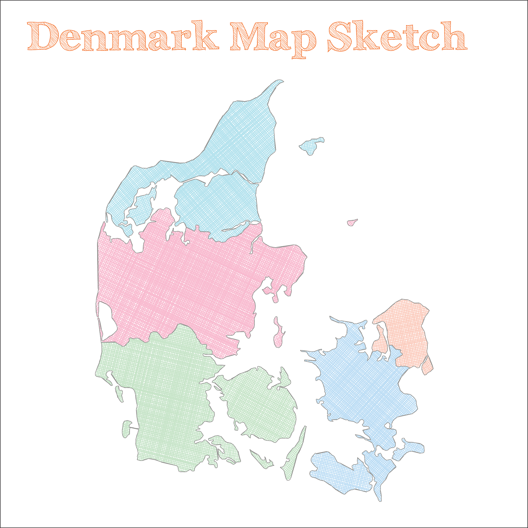 denmark map.