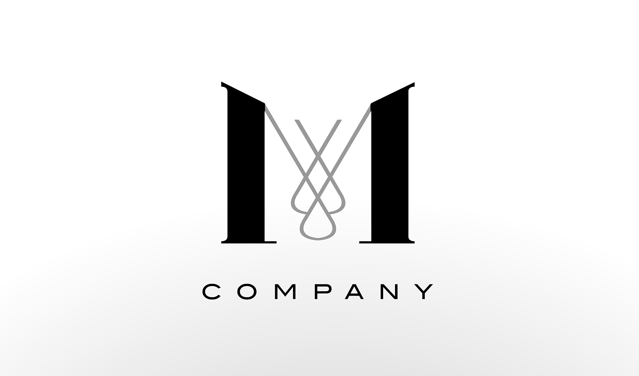m letter logo design creative m letters icon