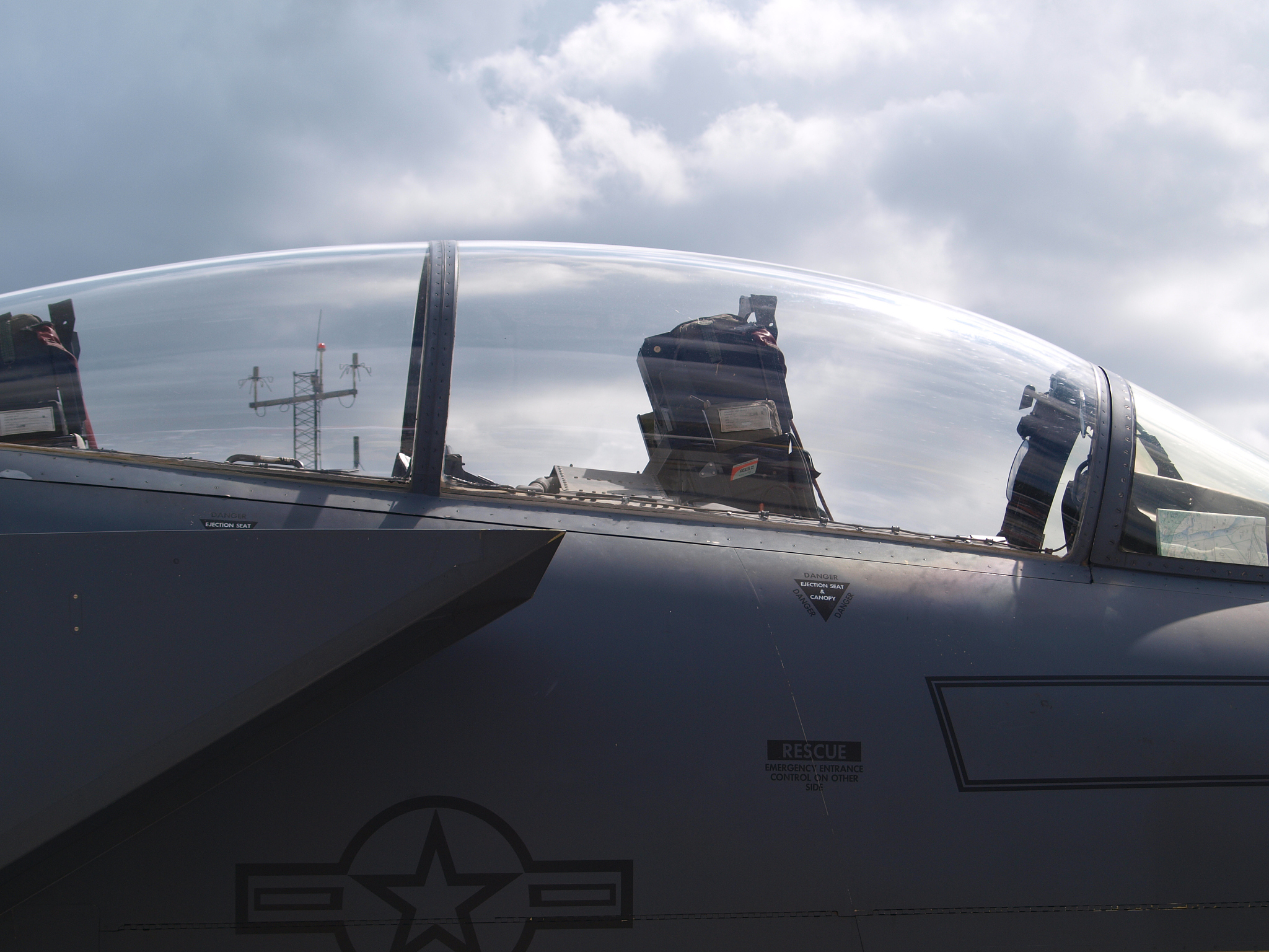 fighter plane cockpit