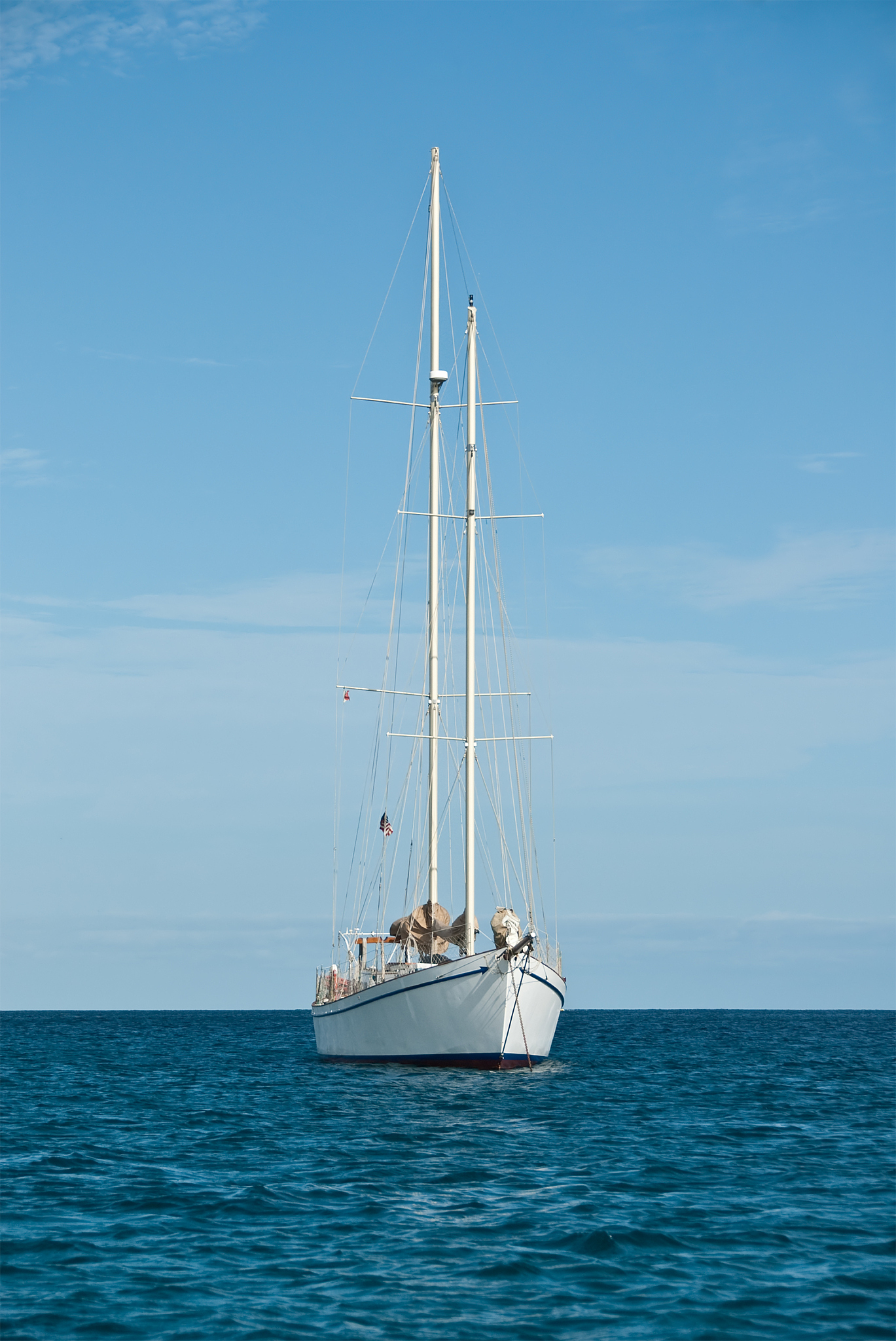 sailboat in the sea of cortez