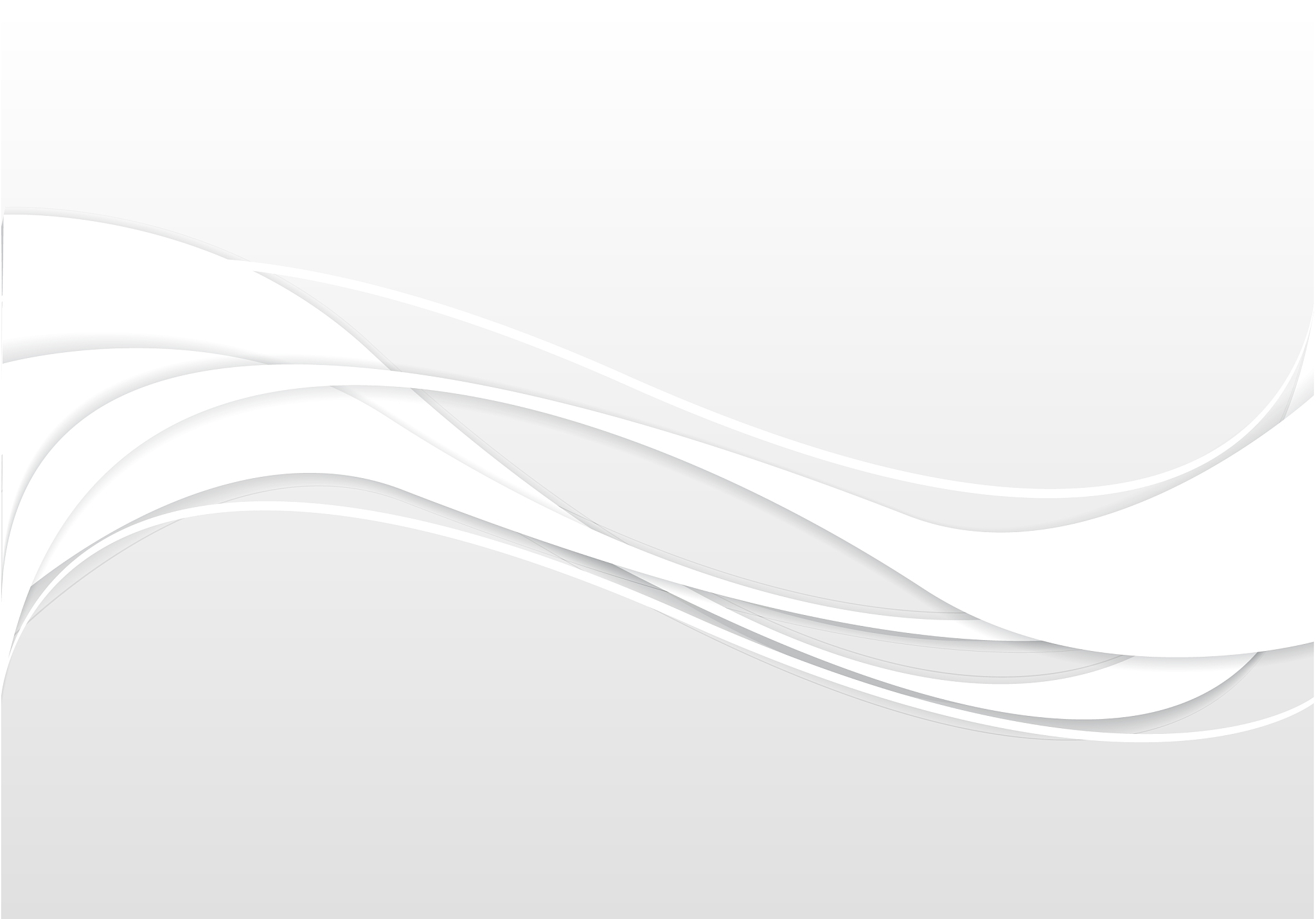 abstract white line wave on gray