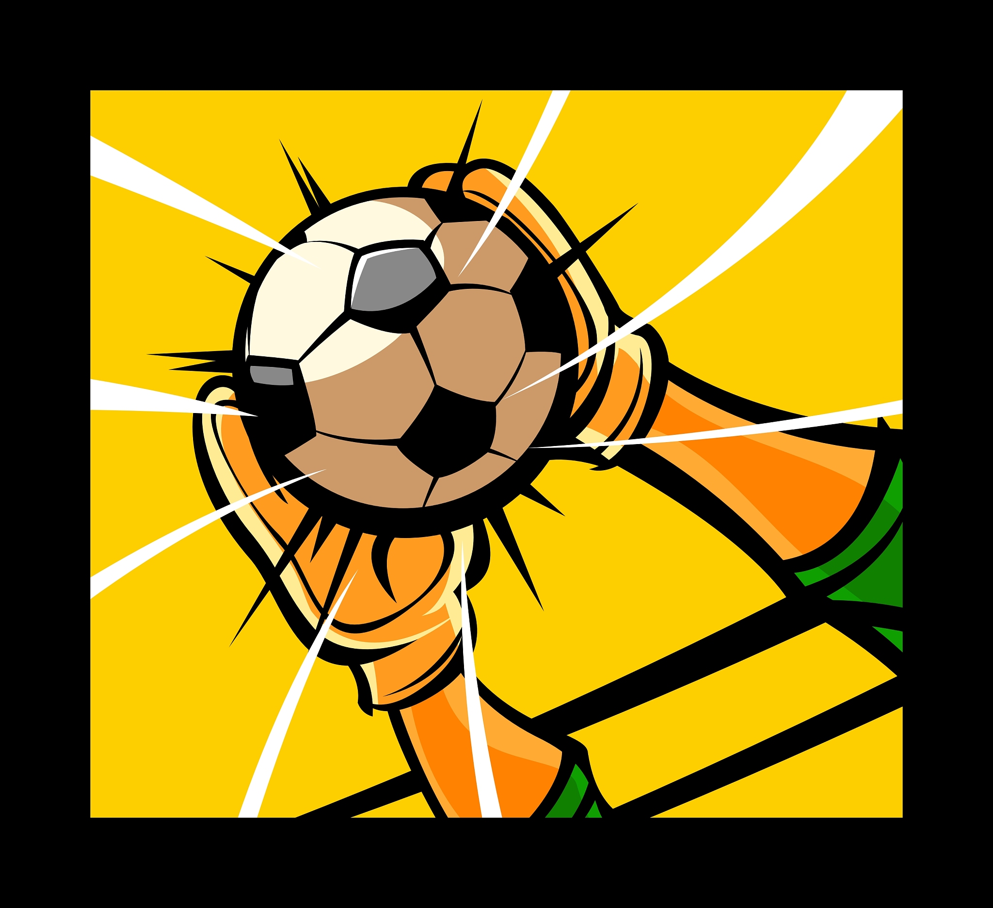 the soccer