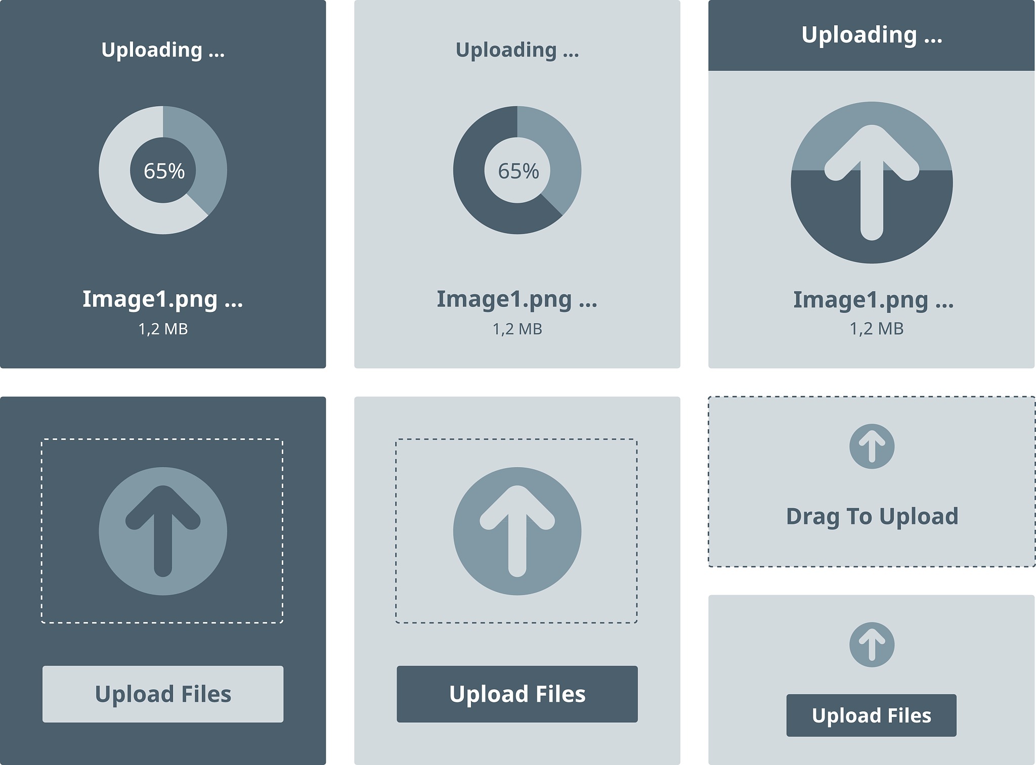 upload vector interface