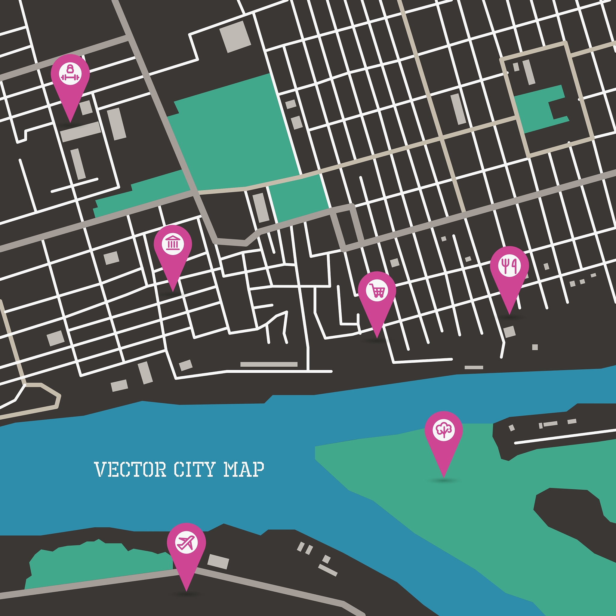 city map