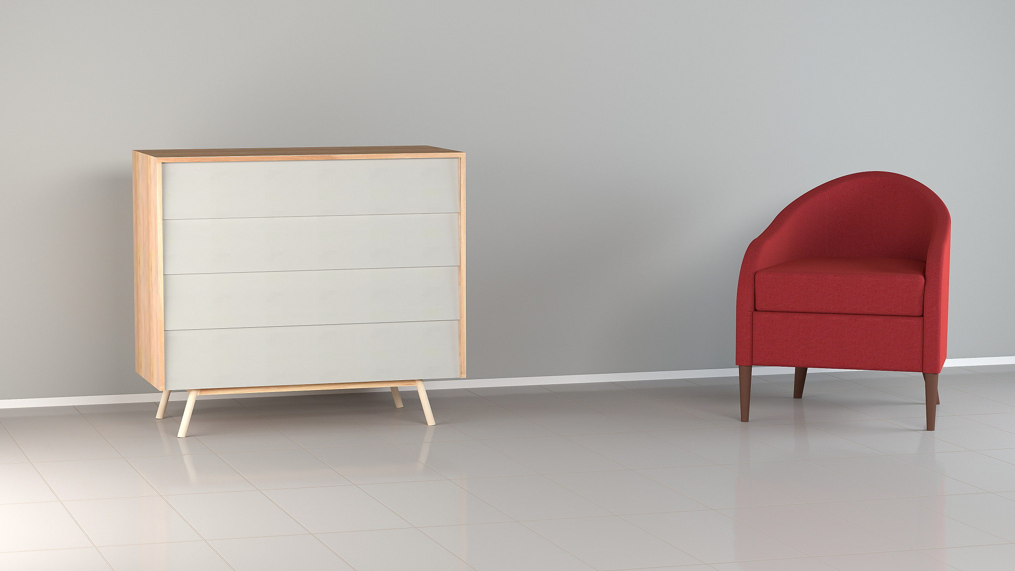 3d rendering image of living room