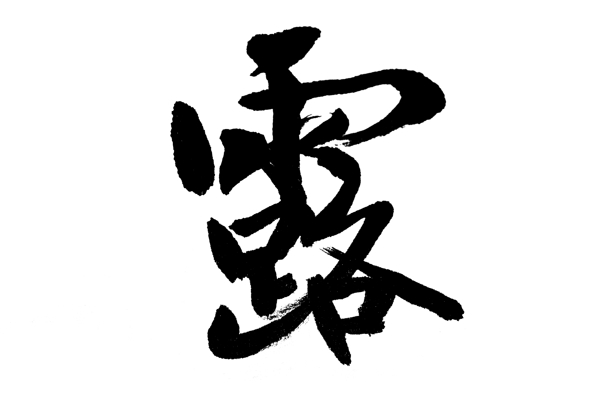 中国书法露
