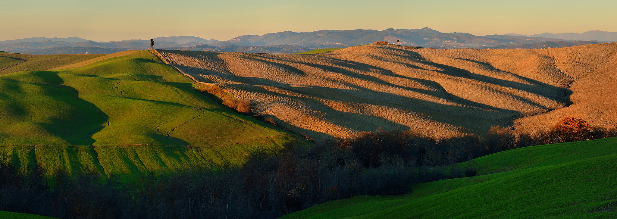 tuscany sunset