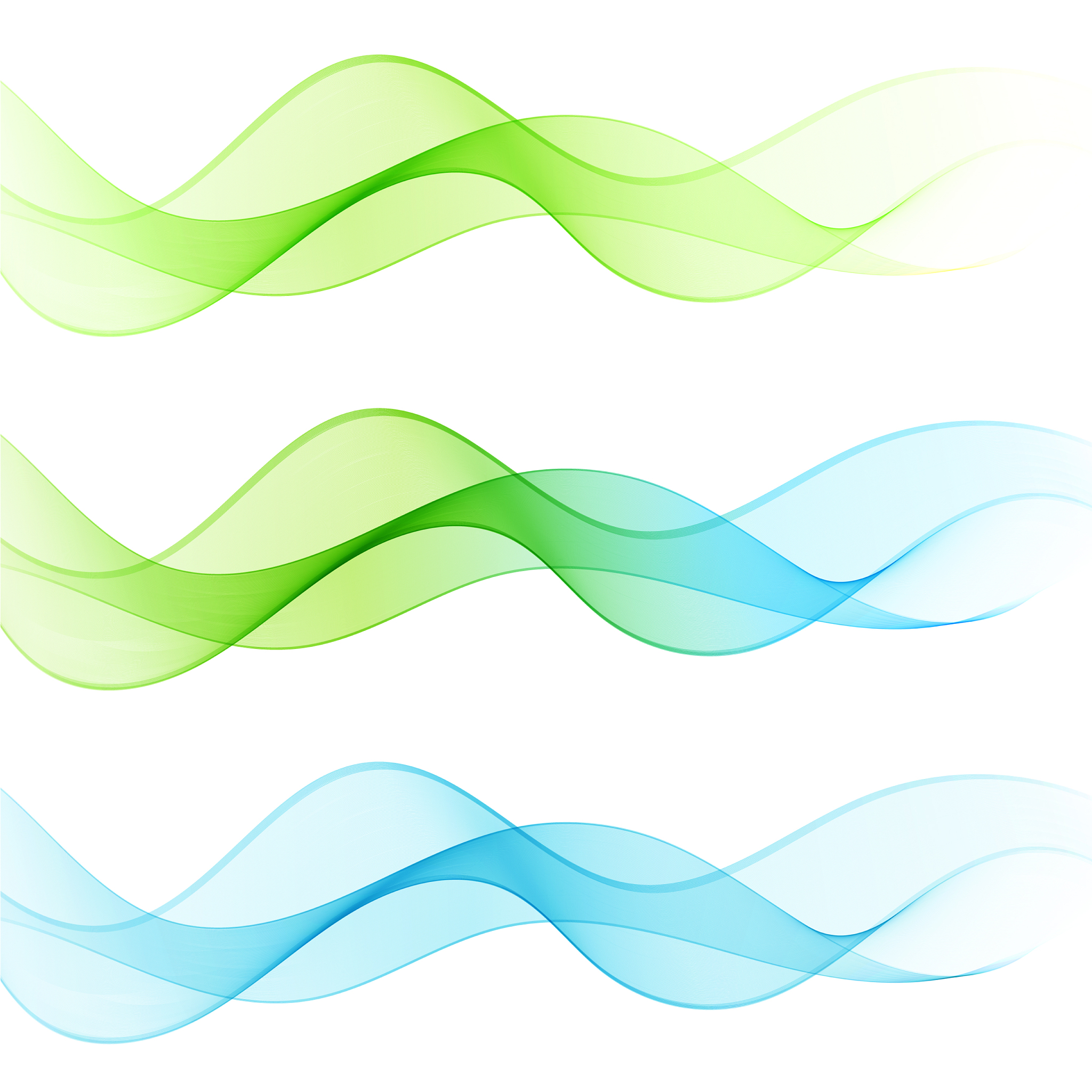 abstract smooth color wave set curve flow