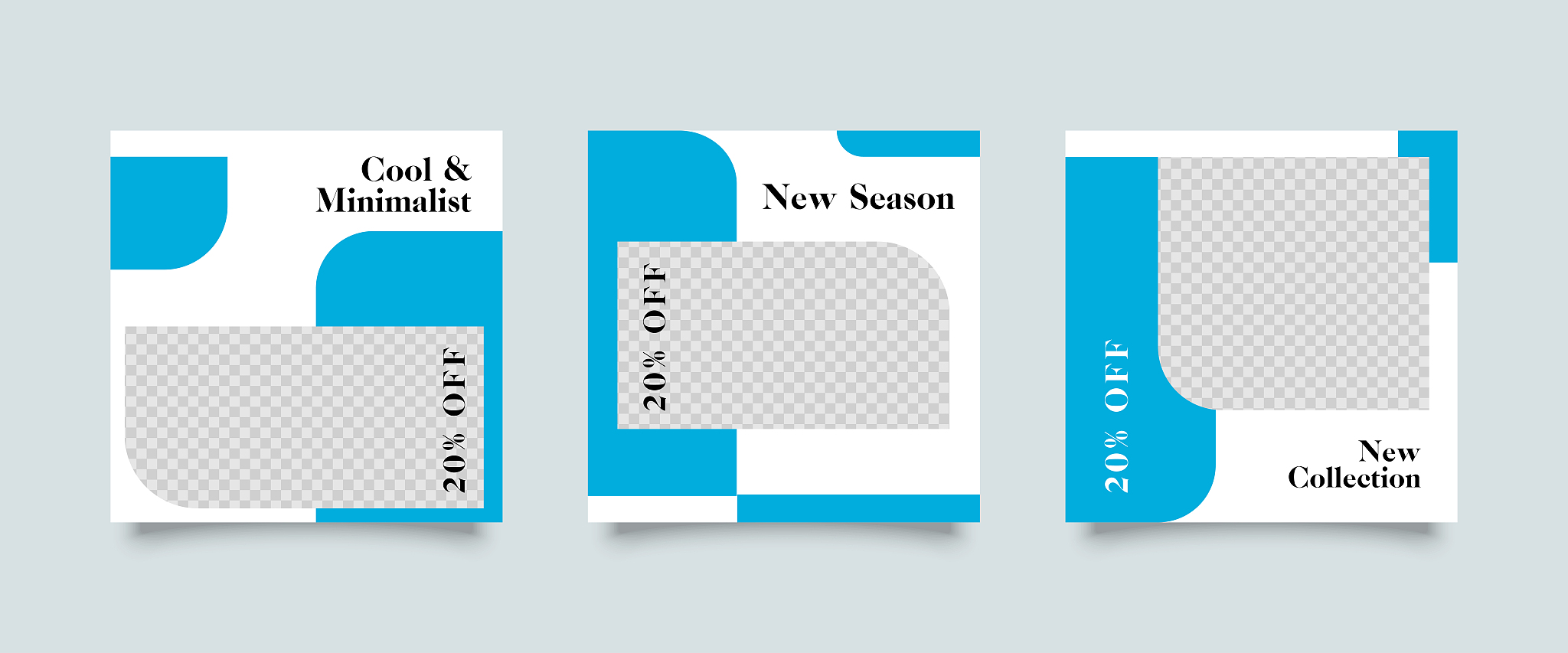 fashion social media post template