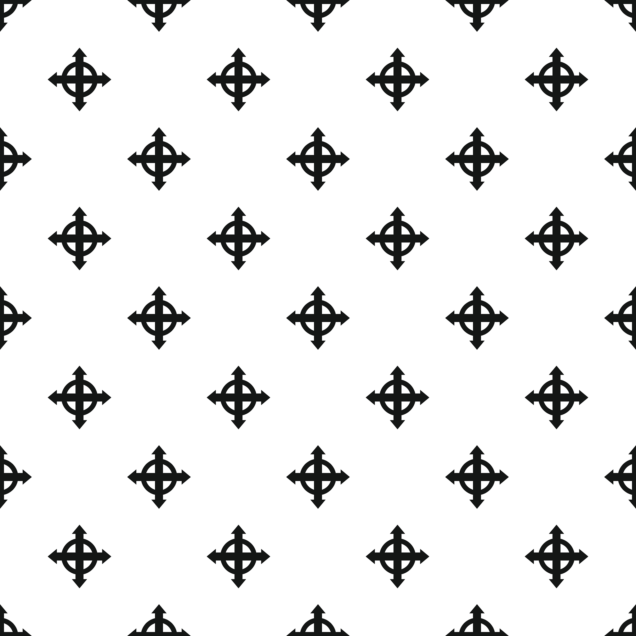 expand arrows pattern simple style