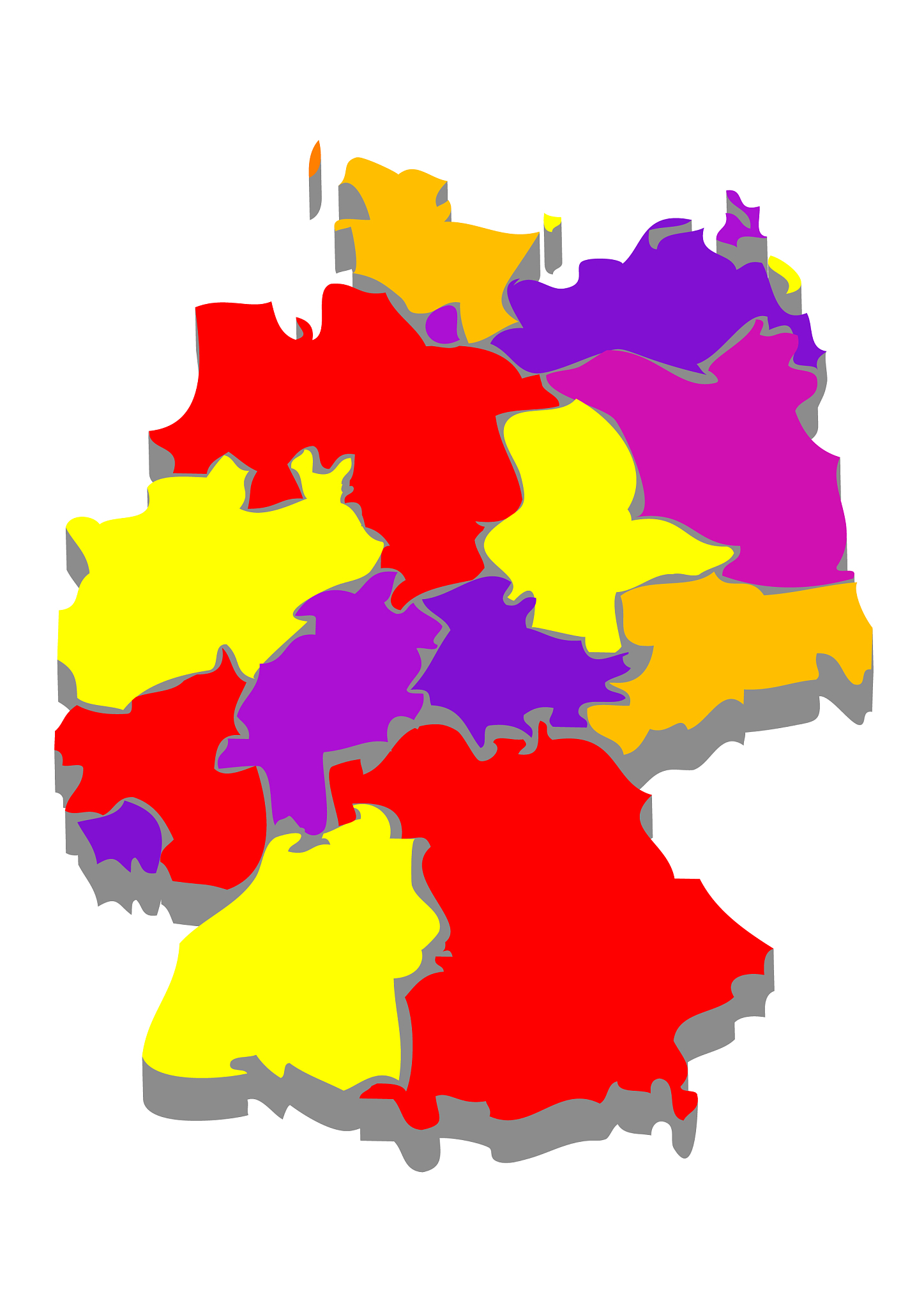 map of germany