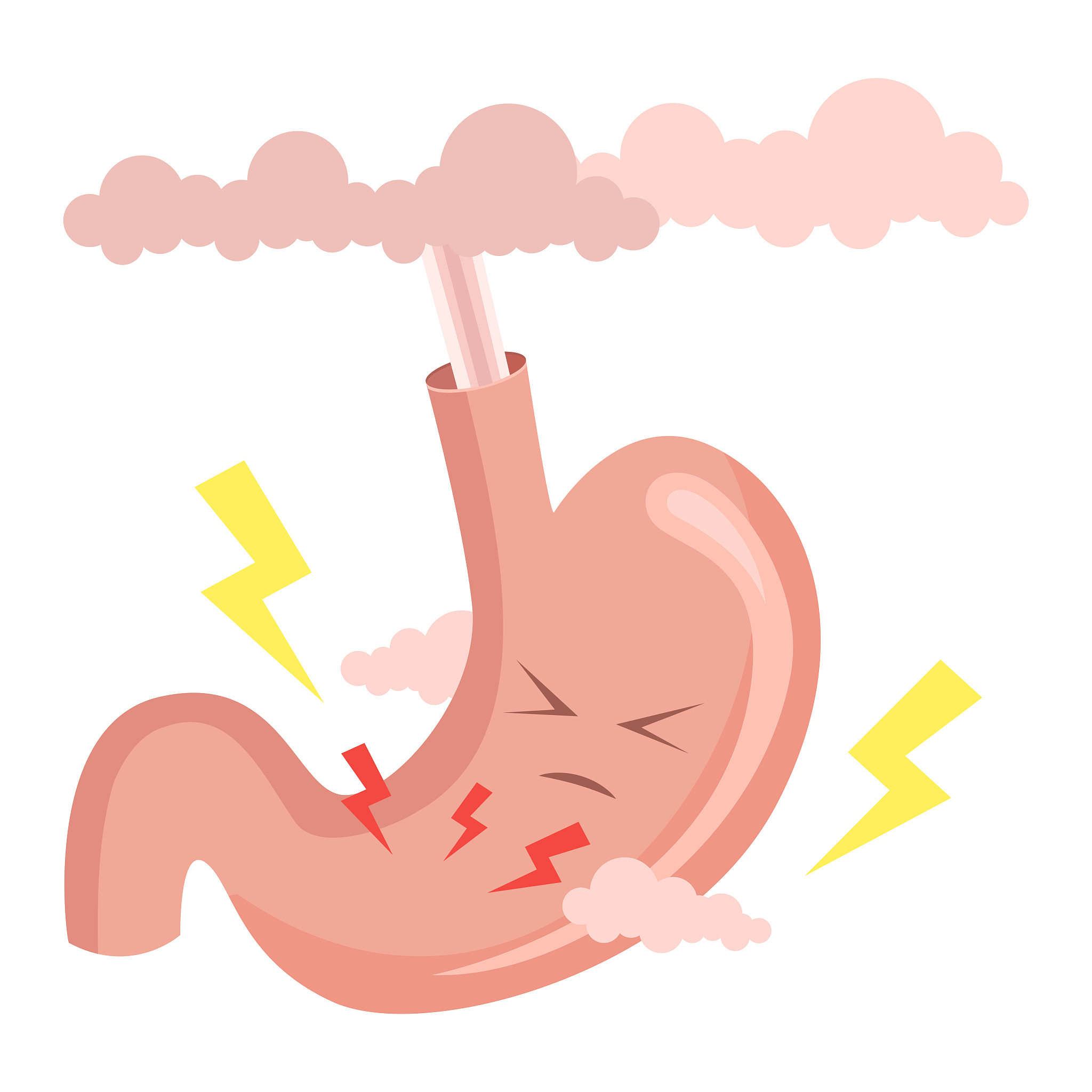 肠道胀气难忍，最终撑破！
