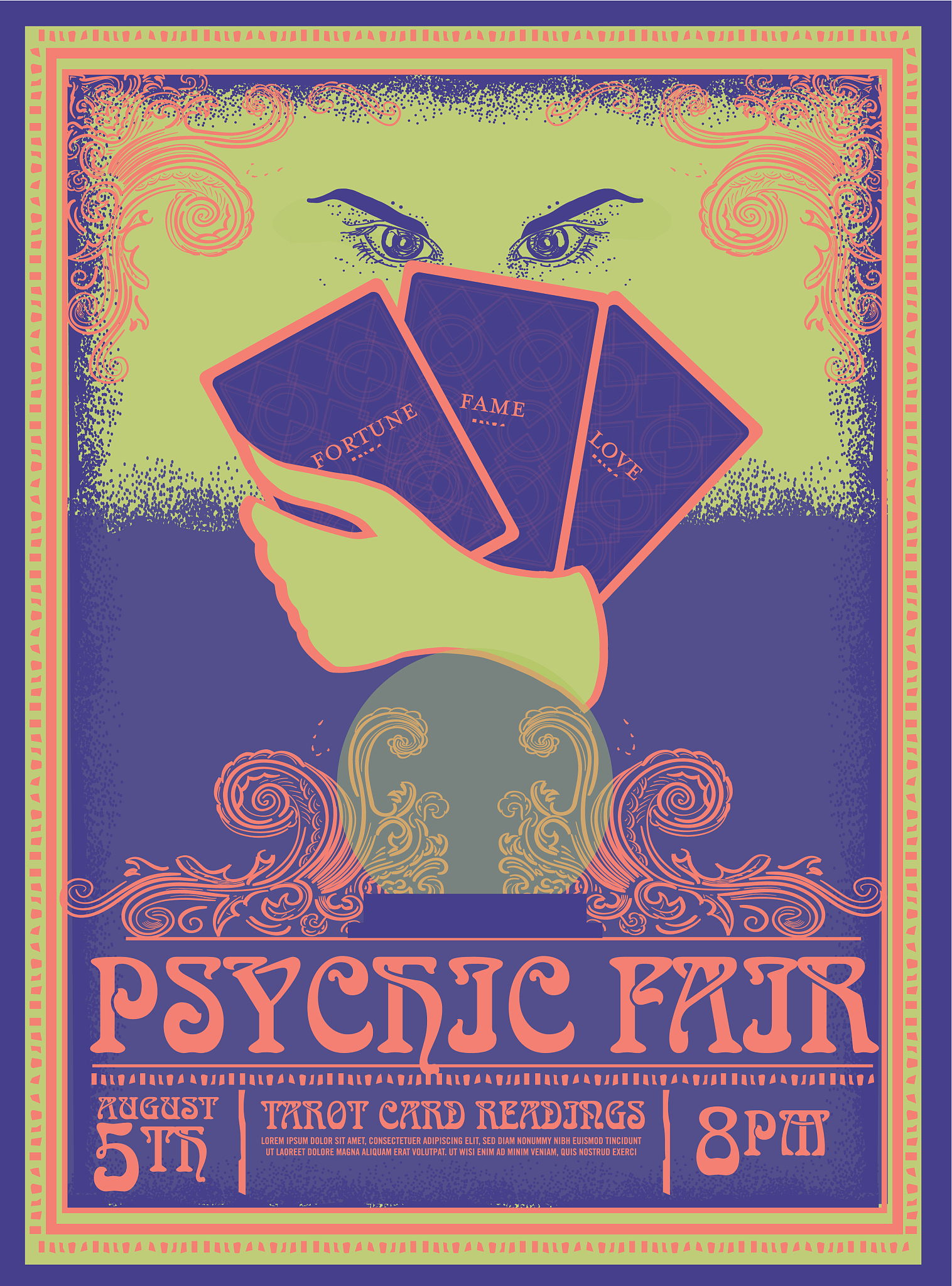 Islamische Poster: Zwei minimalistischen Poster in Schwarz-Gold mit Koran-Muster